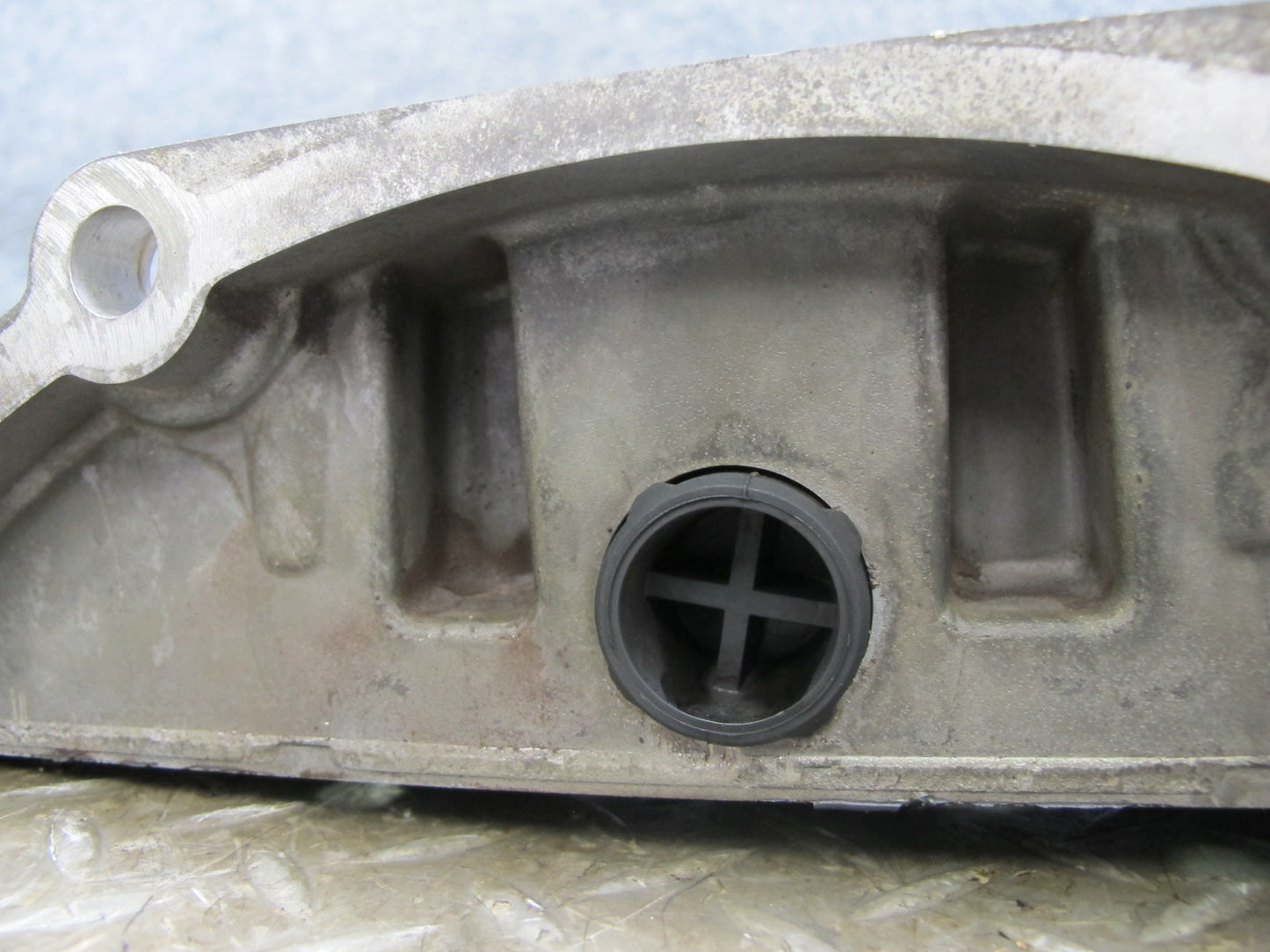 03-12 Bentley Continental GTC GT 6.0L Engine Upper Oil Pan 07C103805A