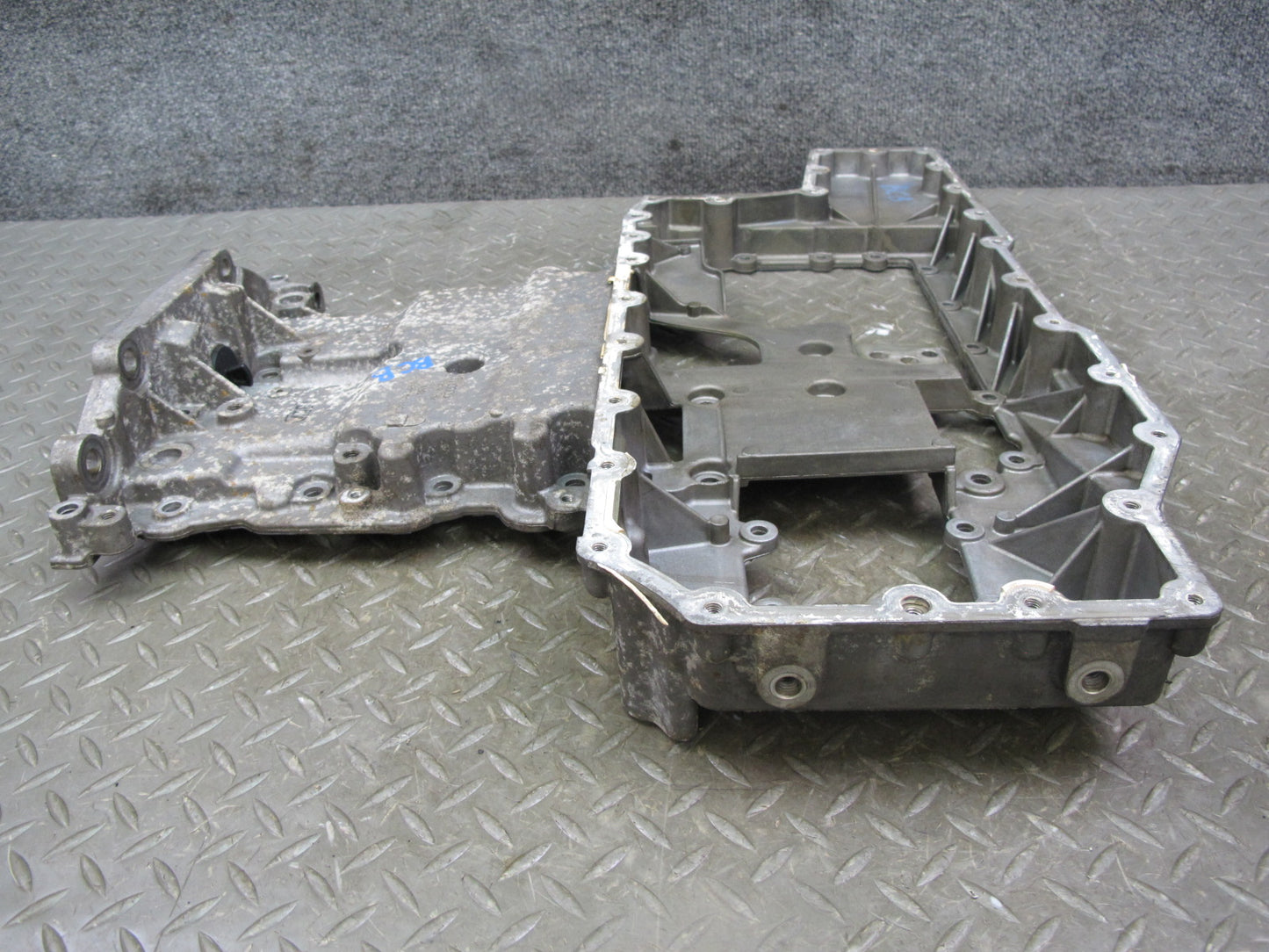 03-12 Bentley Continental GTC GT 6.0L Engine Upper Oil Pan 07C103805A