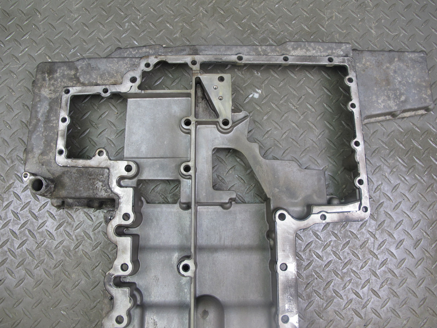 03-12 Bentley Continental GTC GT 6.0L Engine Upper Oil Pan 07C103805A