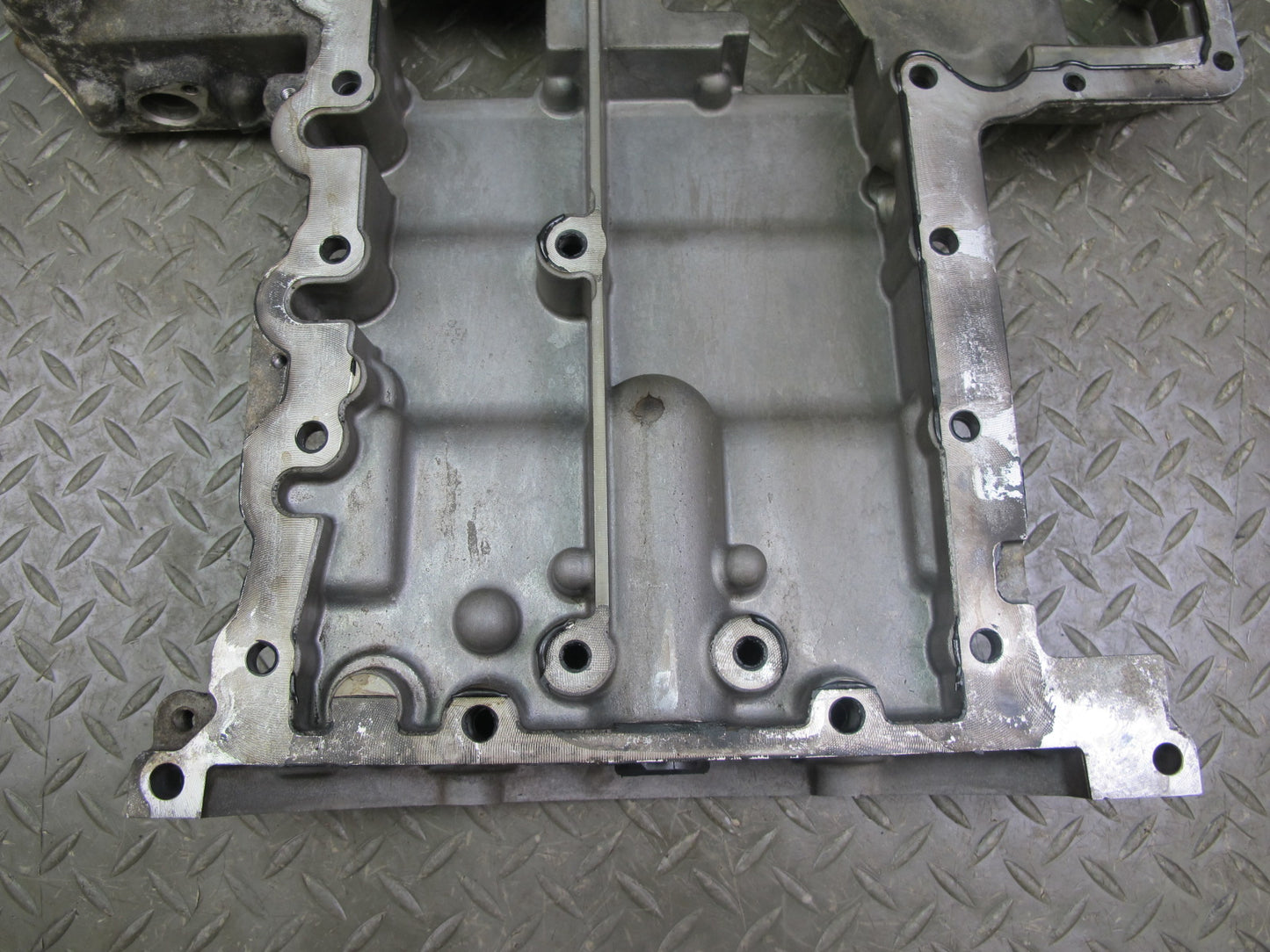 03-12 Bentley Continental GTC GT 6.0L Engine Upper Oil Pan 07C103805A