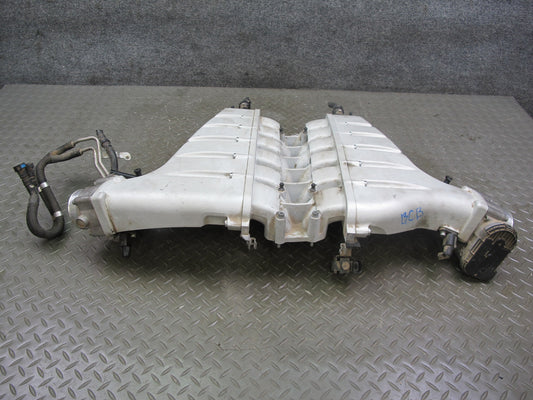 07-11 Bentley Continental GTC GT Air Intake Manifold w Throttle Body 07C133267AM