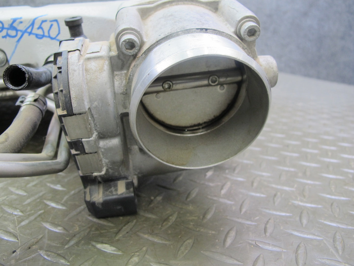 07-11 Bentley Continental GTC GT Air Intake Manifold w Throttle Body 07C133267AM