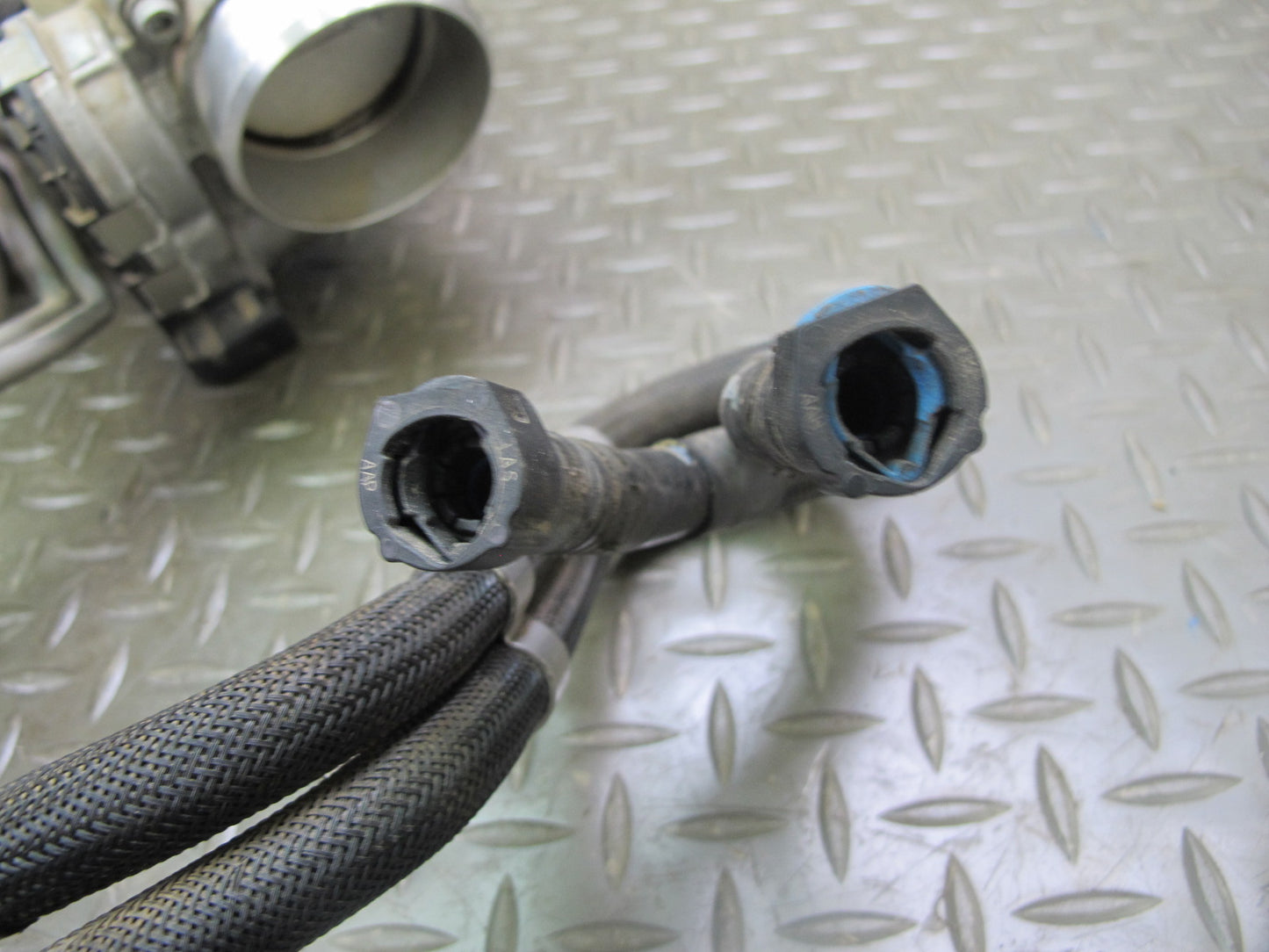 07-11 Bentley Continental GTC GT Air Intake Manifold w Throttle Body 07C133267AM