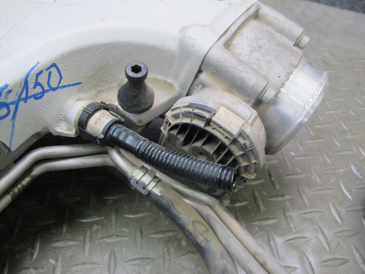 07-11 Bentley Continental GTC GT Air Intake Manifold w Throttle Body 07C133267AM