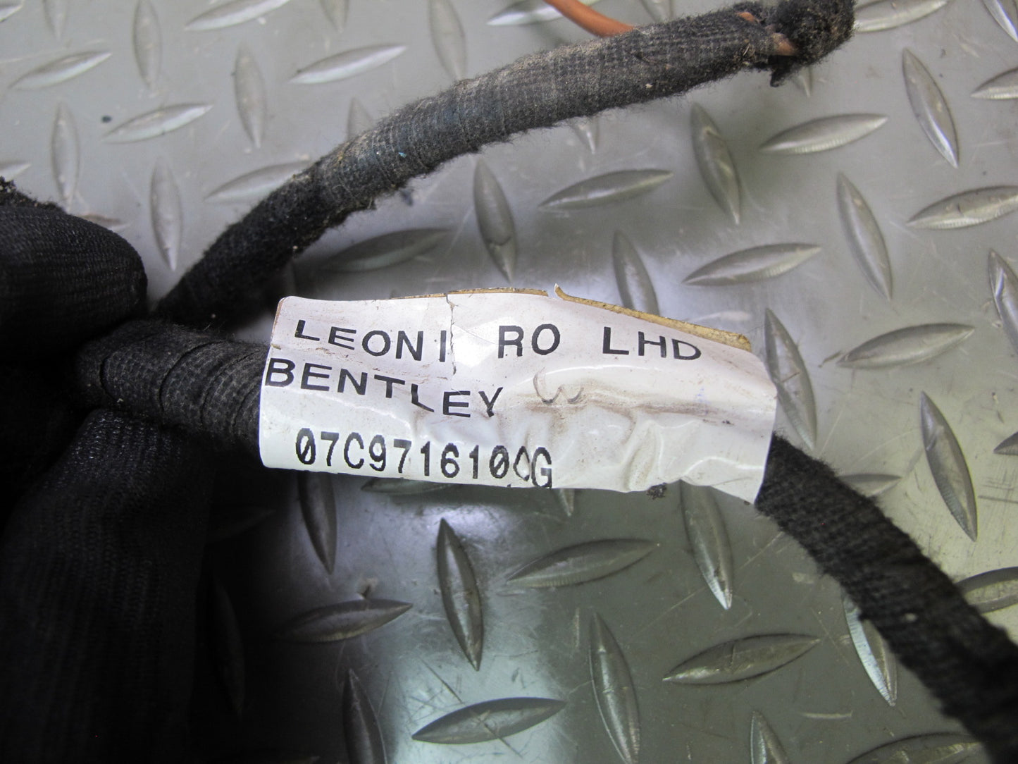 03-10 Bentley Continental GTC GT 6.0 BWR Engine Ignition Wire Wiring Harness