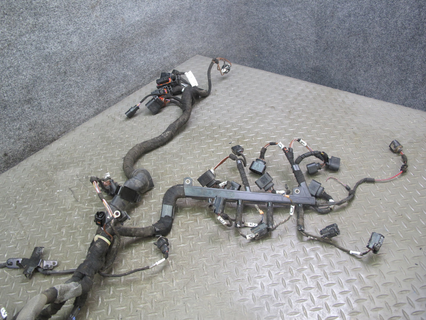 03-10 Bentley Continental GTC GT 6.0 BWR Engine Ignition Wire Wiring Harness