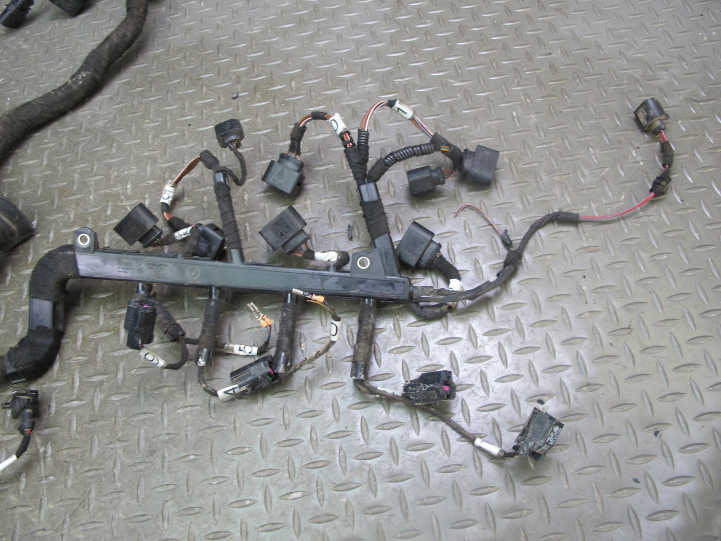 03-10 Bentley Continental GTC GT 6.0 BWR Engine Ignition Wire Wiring Harness