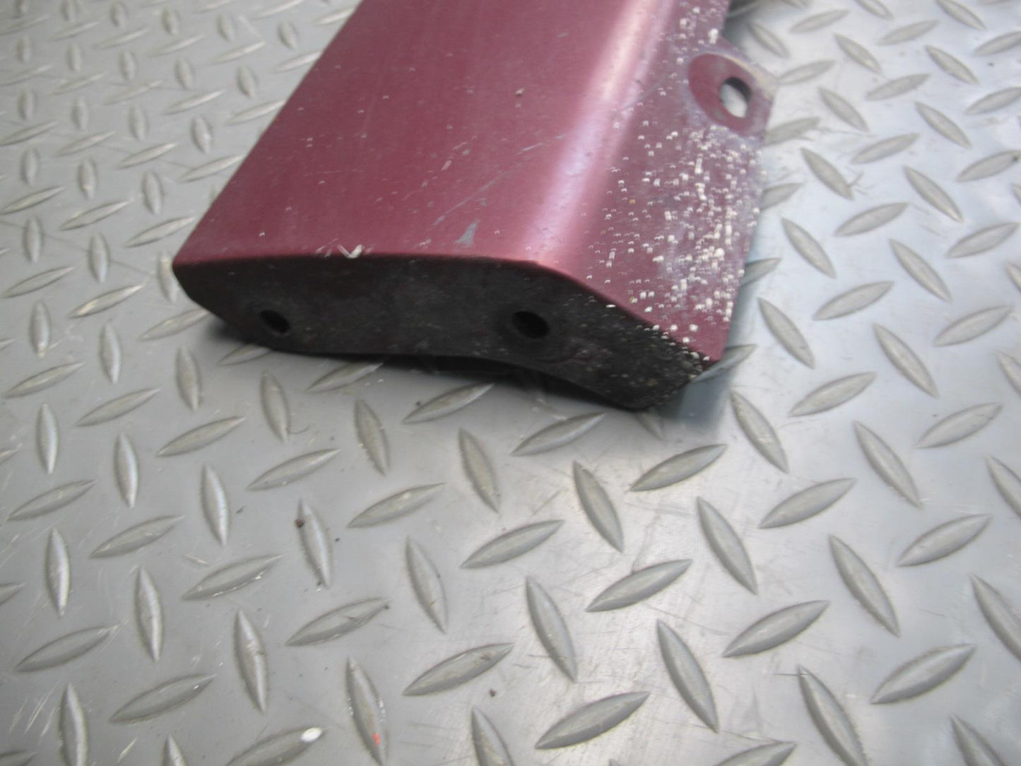 02-05 Ford Thunderbird Left Right Side Skirt Rocker Panel Molding Set Maroon OEM