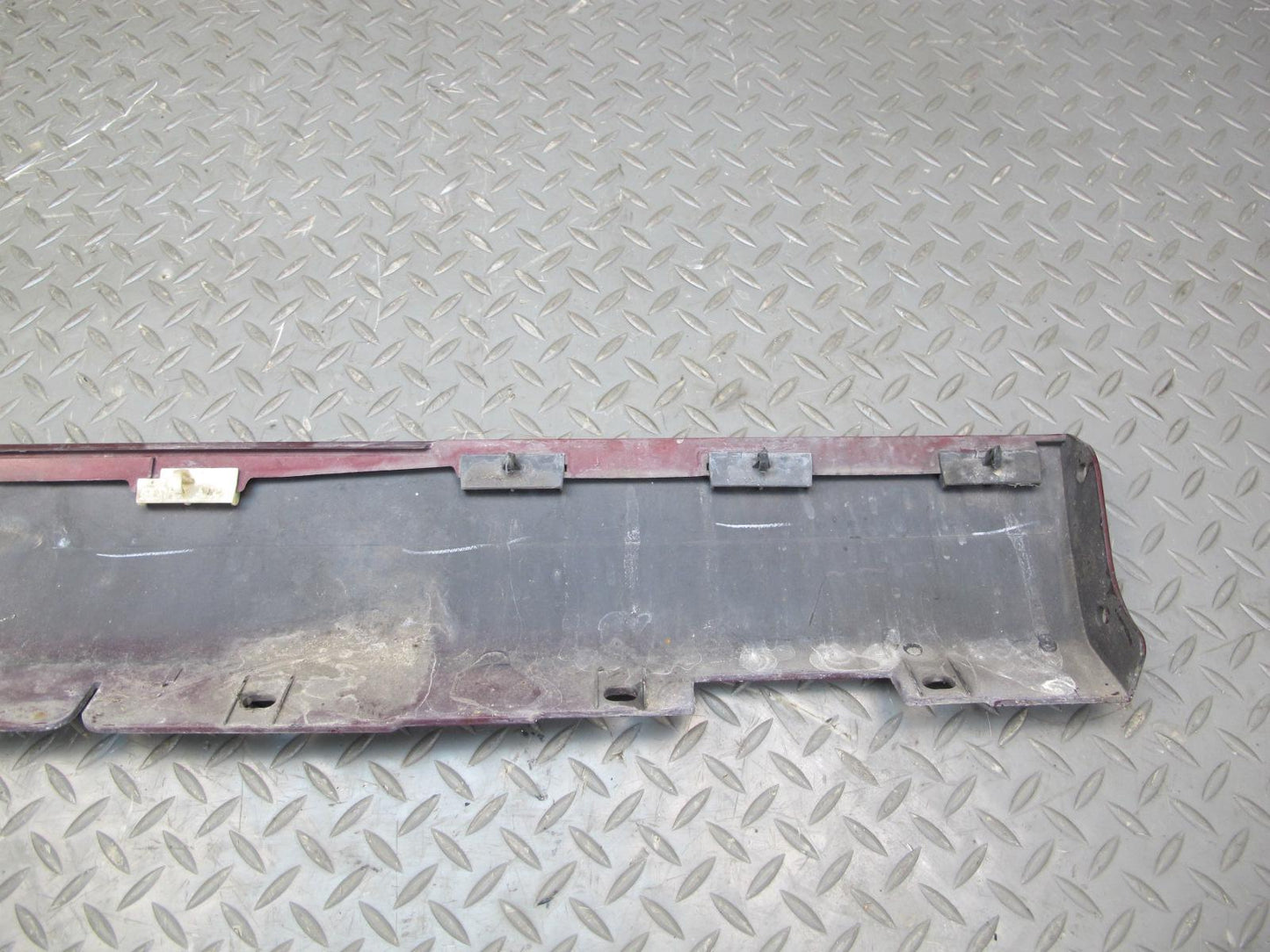 02-05 Ford Thunderbird Left Right Side Skirt Rocker Panel Molding Set Maroon OEM