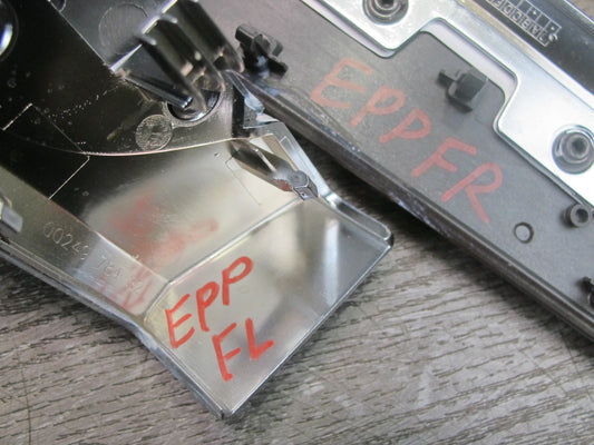 13-16 Porsche Panamera 970 Dash Console Front & Rear Door Panel Trim Wood Set