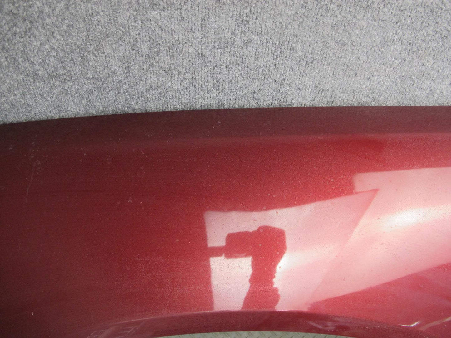 02-05 Ford Thunderbird Front Left Fender Shell Cover Panel Maroon OEM
