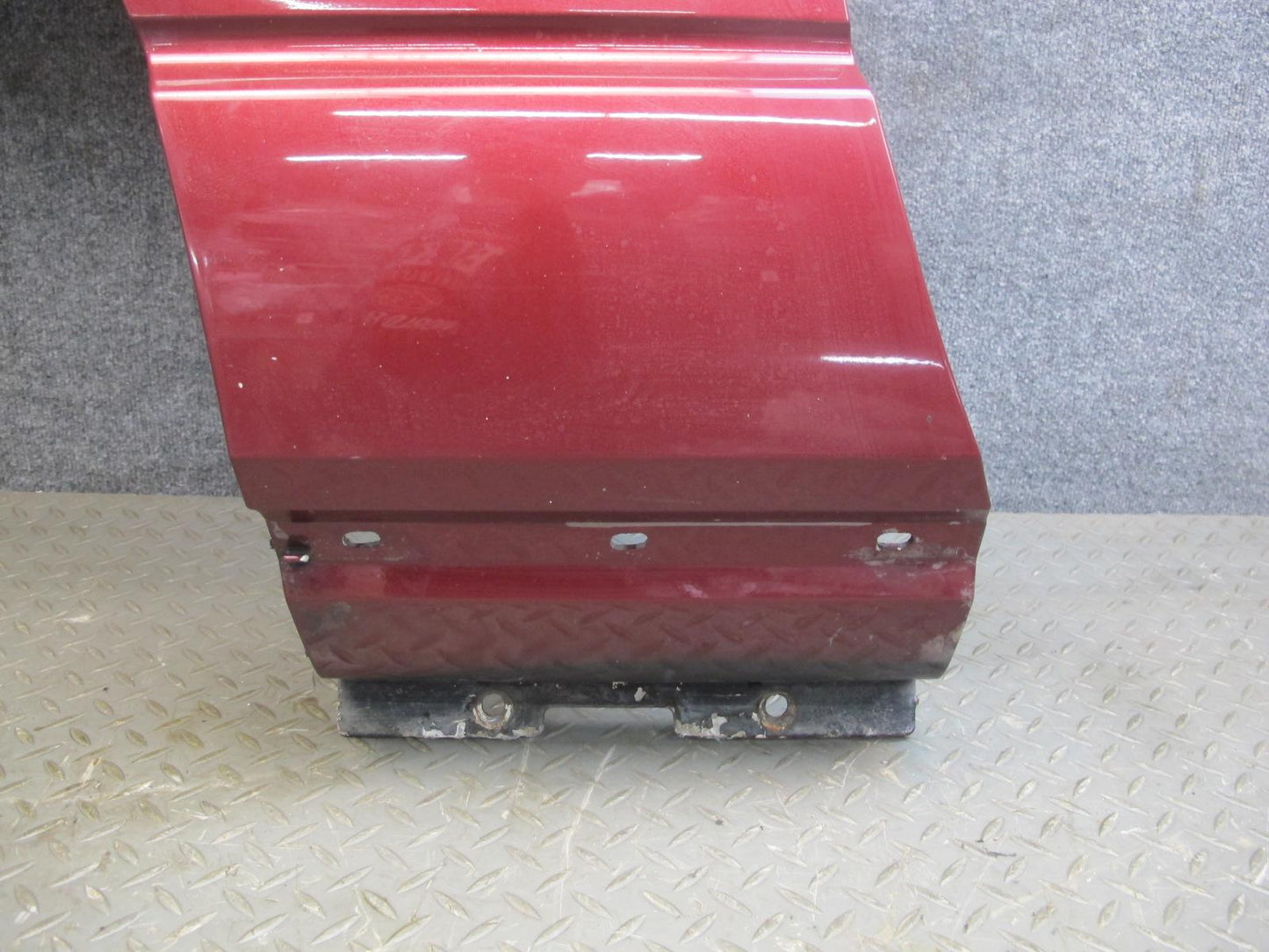 02-05 Ford Thunderbird Front Left Fender Shell Cover Panel Maroon OEM