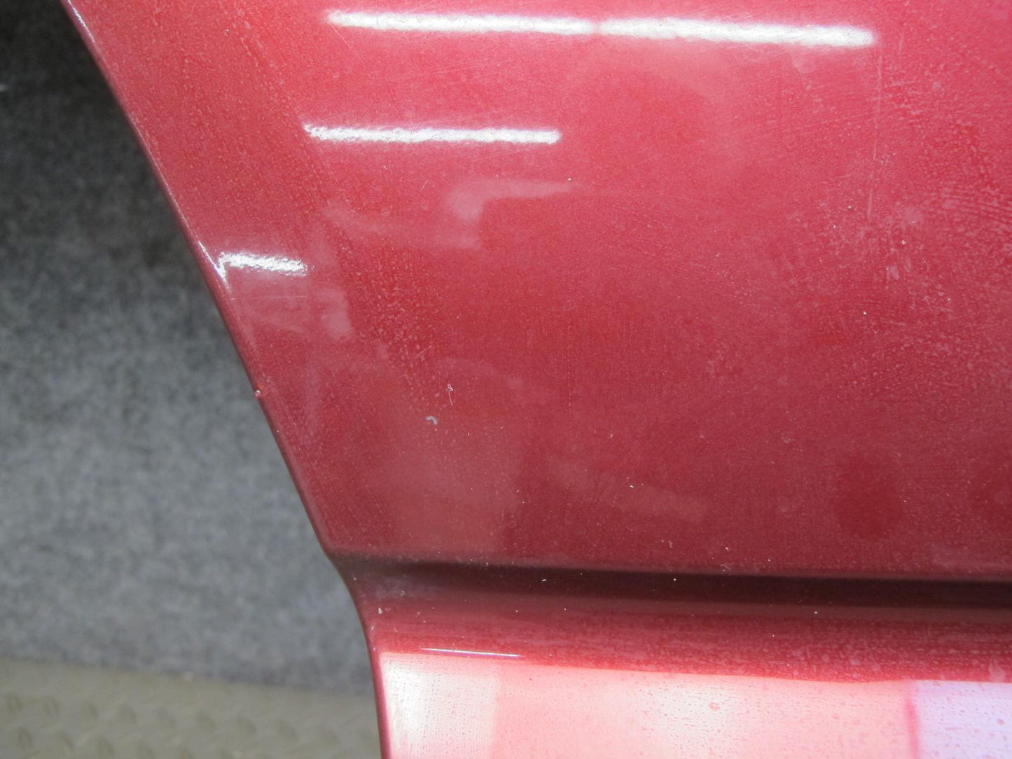 02-05 Ford Thunderbird Front Left Fender Shell Cover Panel Maroon OEM