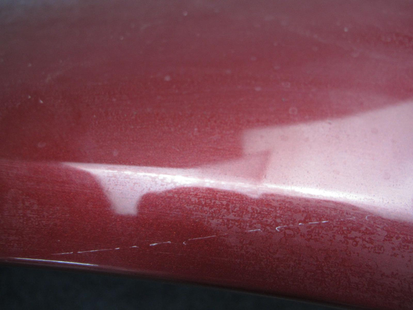 02-05 Ford Thunderbird Front Left Fender Shell Cover Panel Maroon OEM