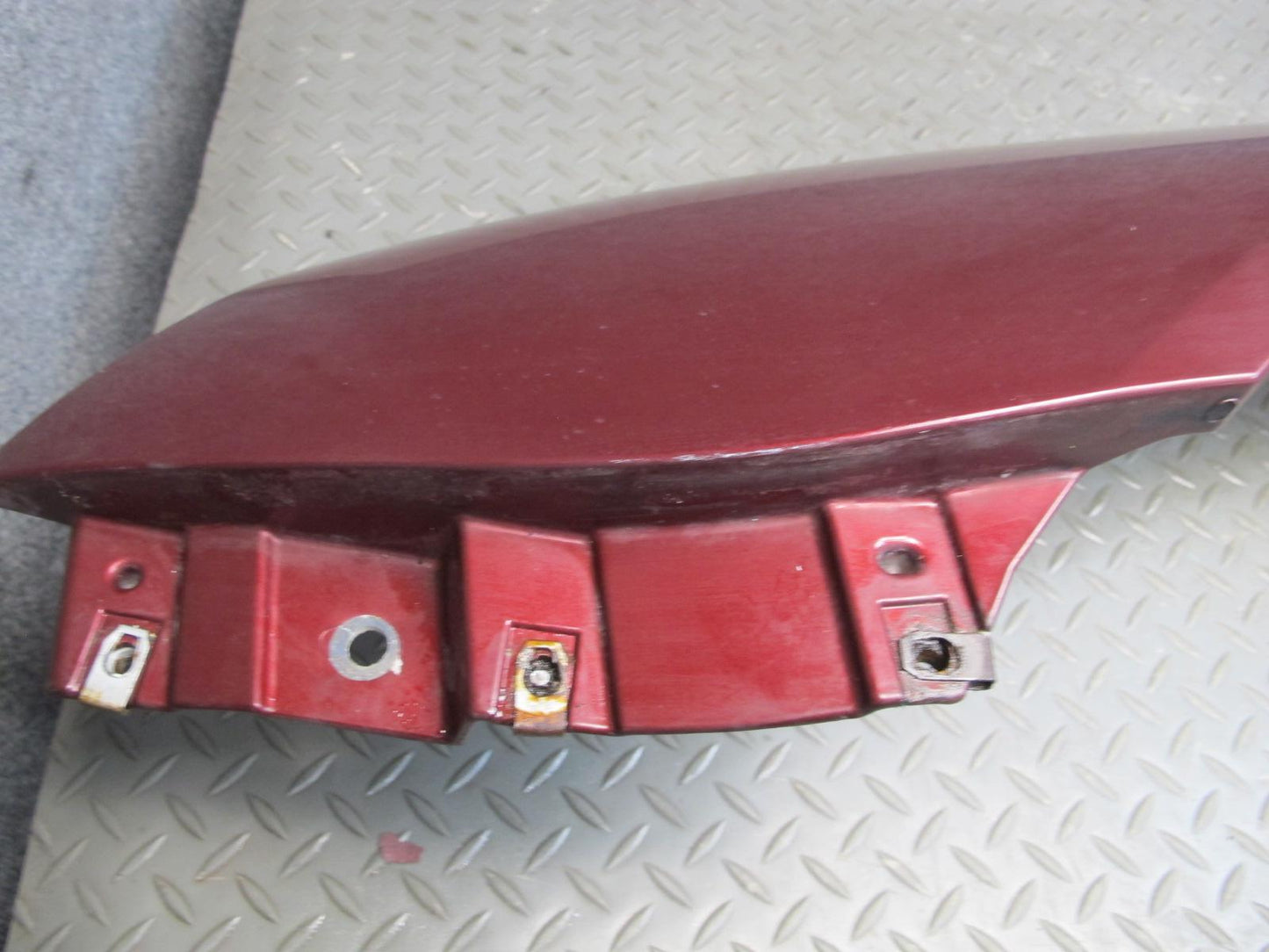 02-05 Ford Thunderbird Front Left Fender Shell Cover Panel Maroon OEM