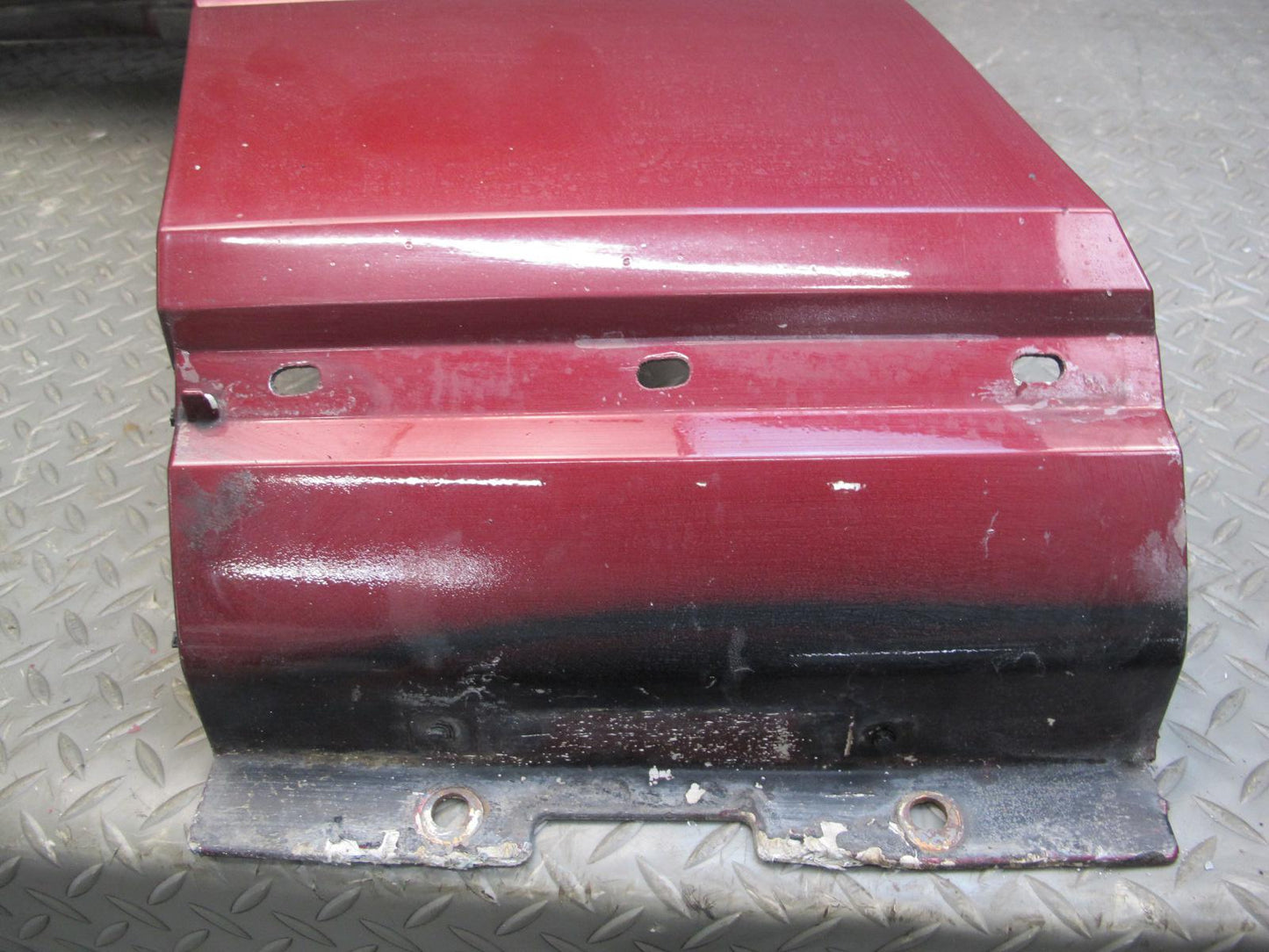 02-05 Ford Thunderbird Front Left Fender Shell Cover Panel Maroon OEM