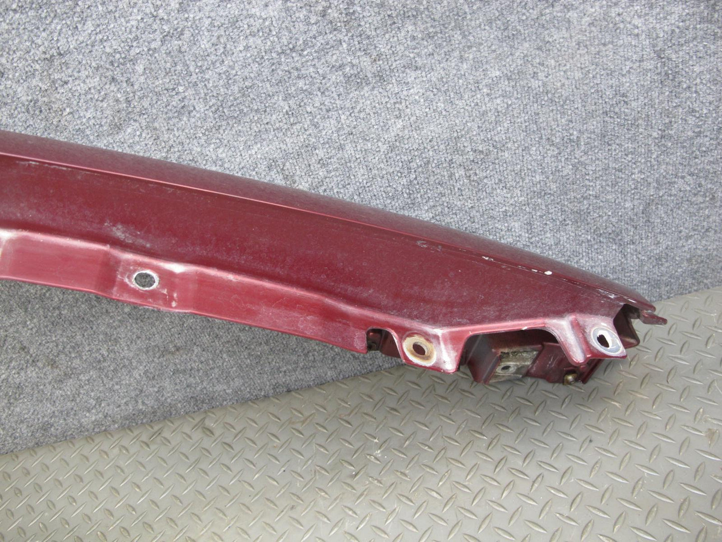02-05 Ford Thunderbird Front Left Fender Shell Cover Panel Maroon OEM