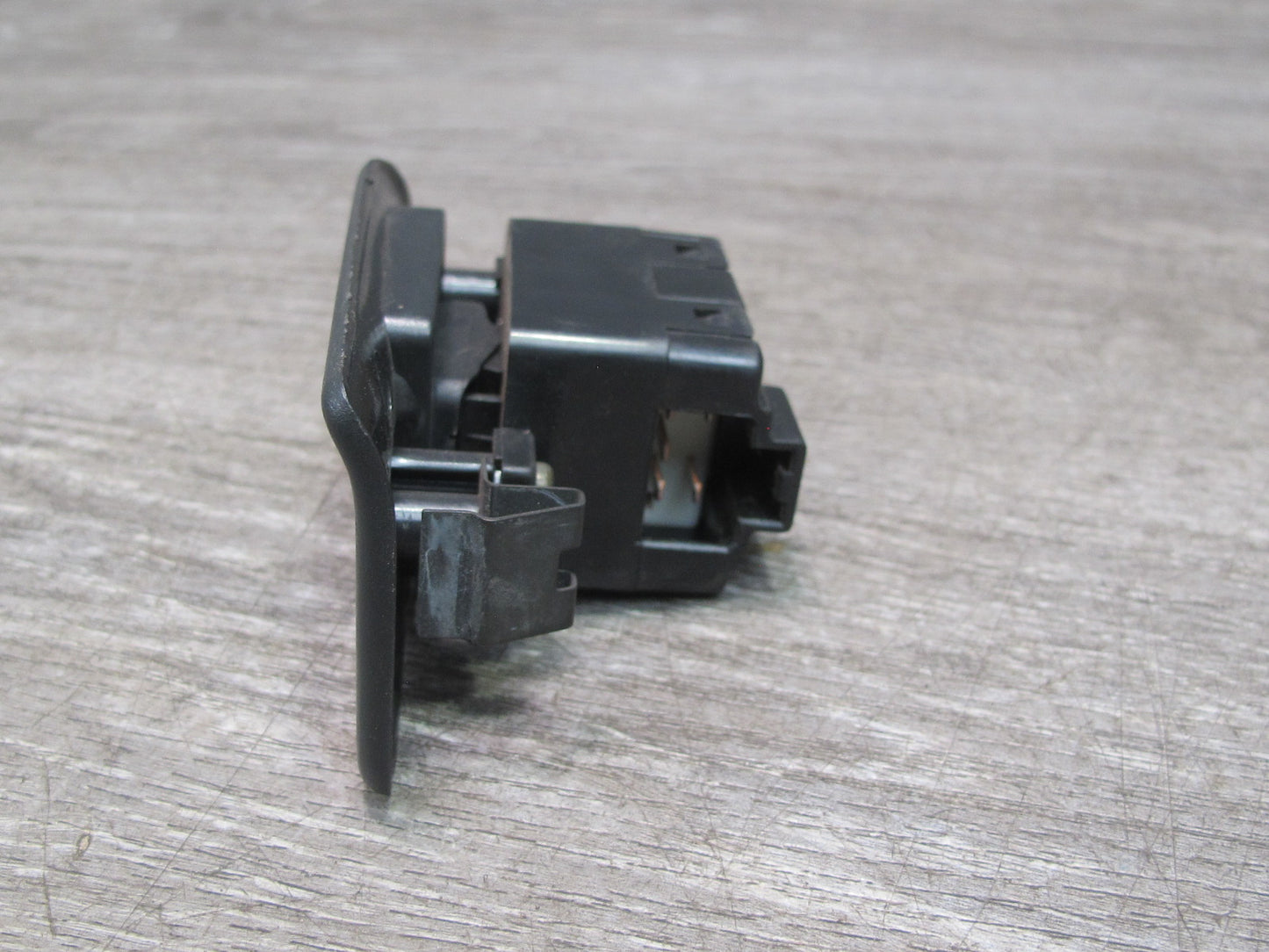 90-93 Nissan 300ZX Z32 Right Passenger Door Window Switch & Trim Black OEM