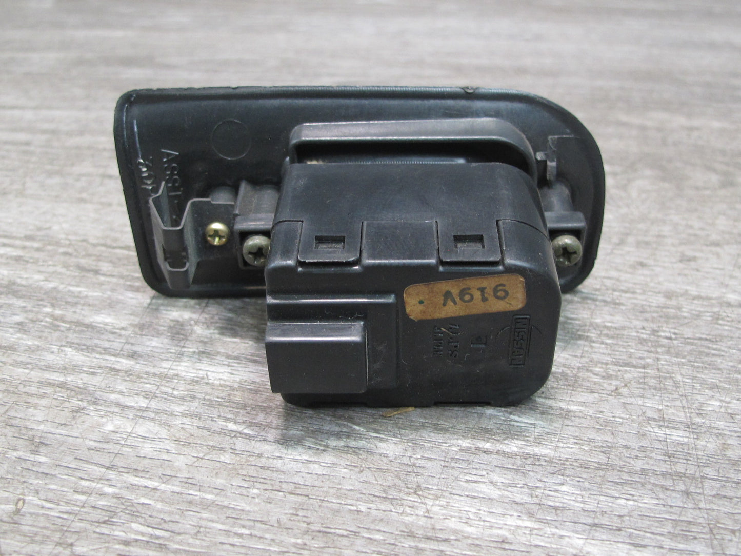 90-93 Nissan 300ZX Z32 Right Passenger Door Window Switch & Trim Black OEM