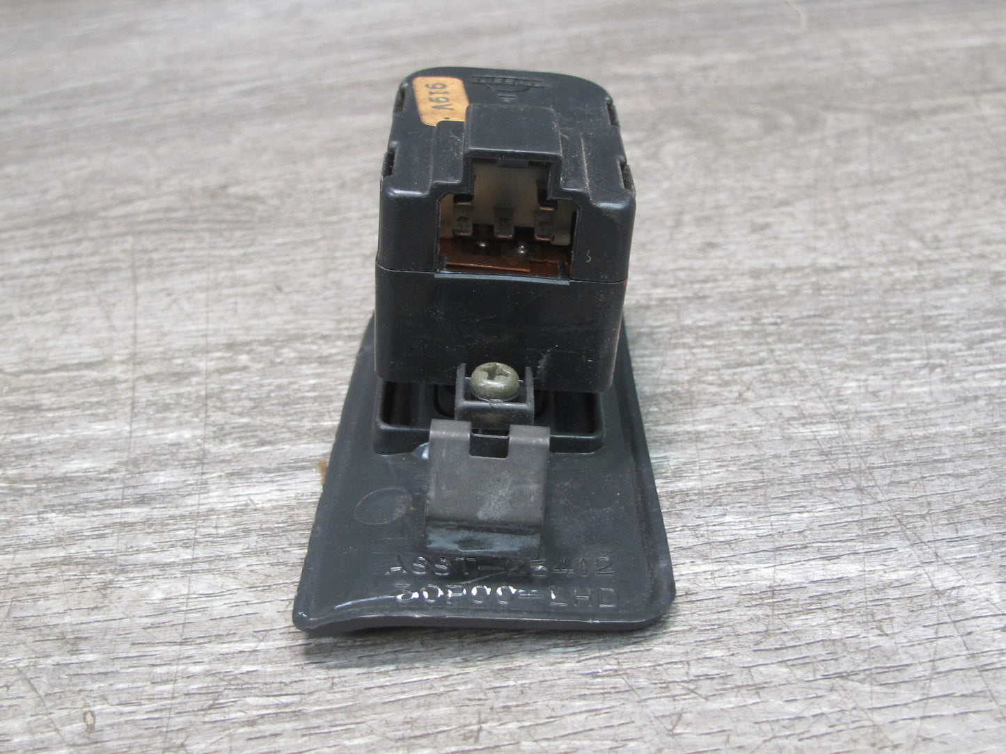 90-93 Nissan 300ZX Z32 Right Passenger Door Window Switch & Trim Black OEM