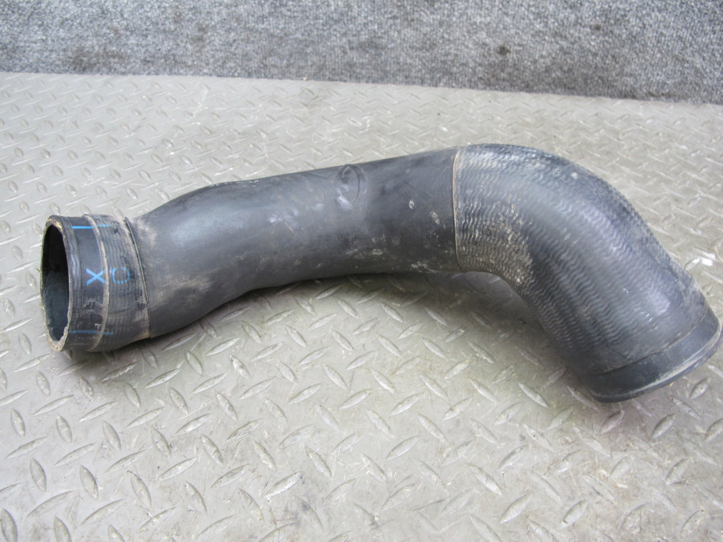 03-12 Bentley Continental GTC GT 6.0L Intercooler Hose Pipe Line Set of 4
