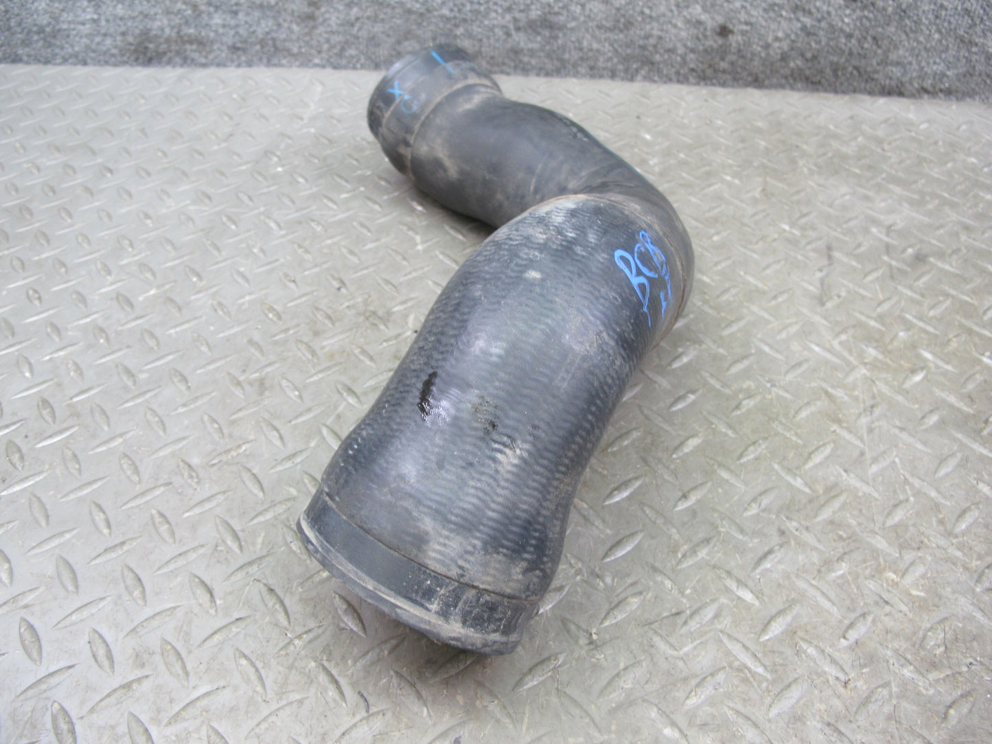 03-12 Bentley Continental GTC GT 6.0L Intercooler Hose Pipe Line Set of 4