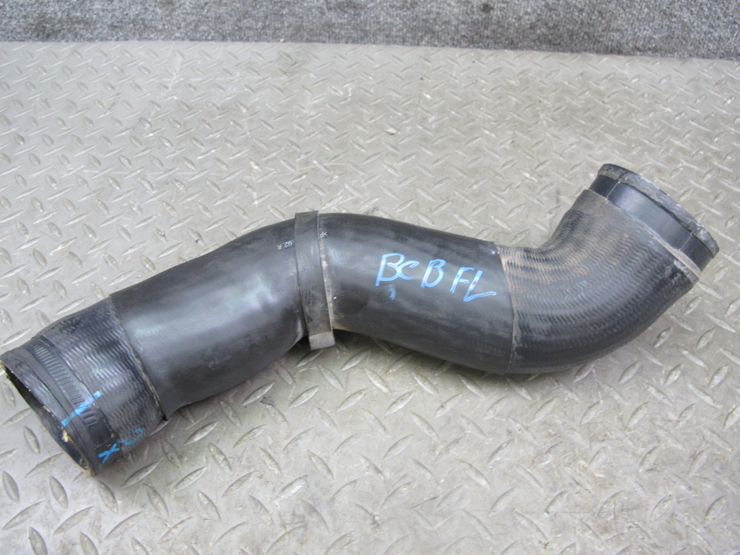03-12 Bentley Continental GTC GT 6.0L Intercooler Hose Pipe Line Set of 4