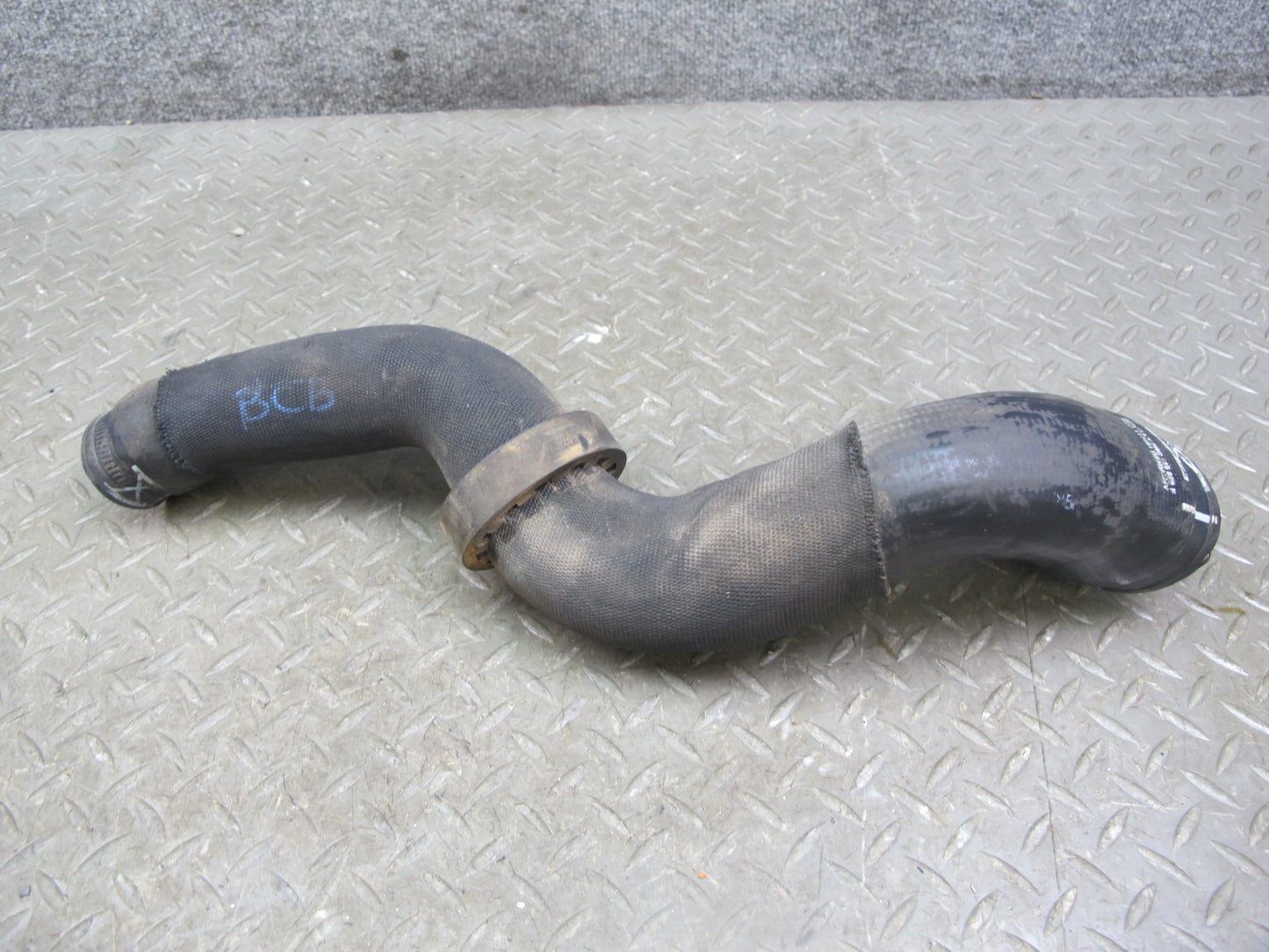03-12 Bentley Continental GTC GT 6.0L Intercooler Hose Pipe Line Set of 4