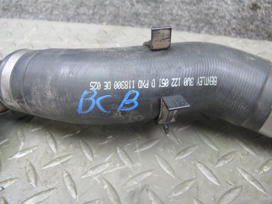 03-10 Bentley Continental GTC GT 6.0L Engine Coolant Hose Pipe Line Set