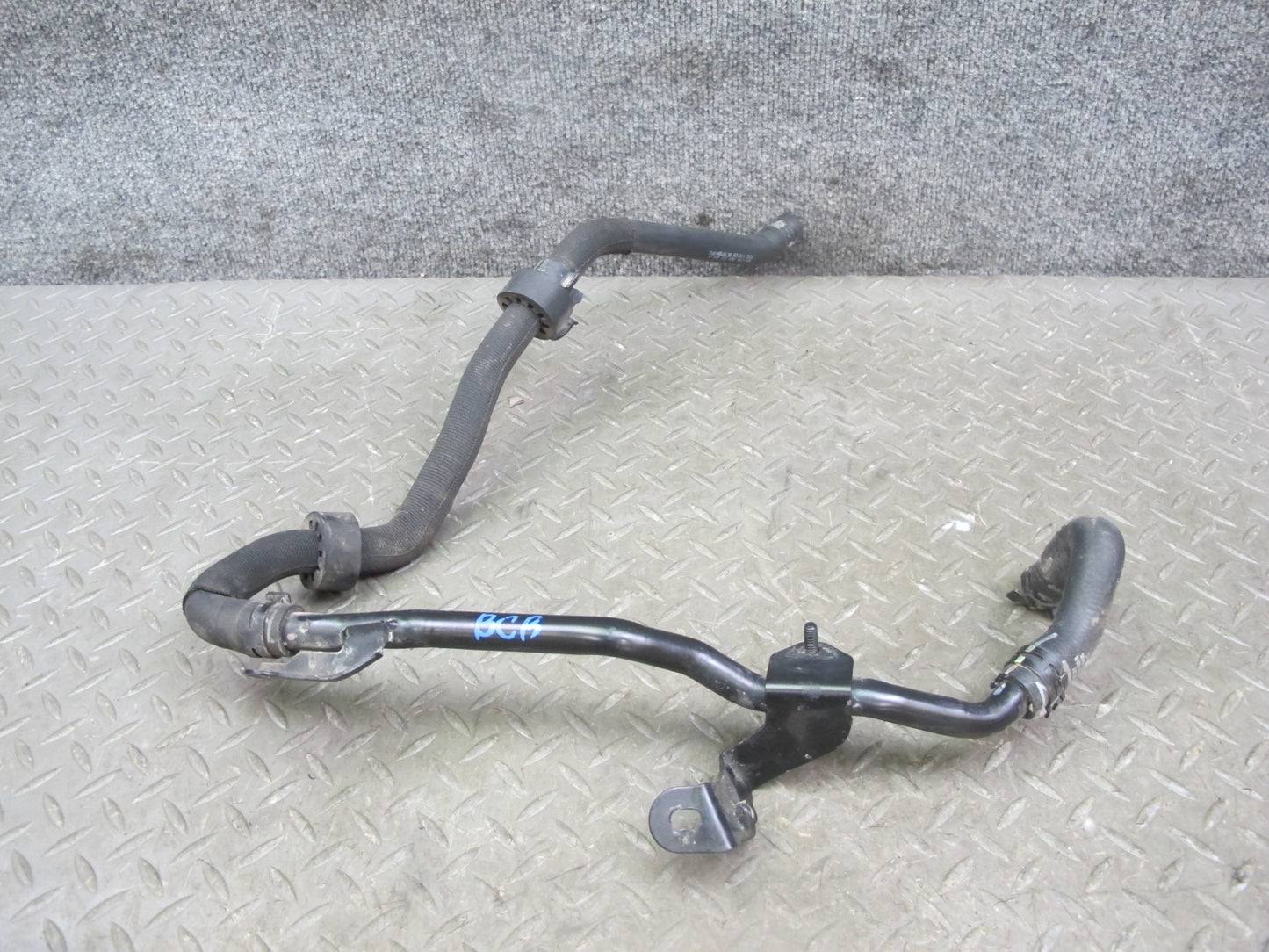 03-10 Bentley Continental GTC GT 6.0L Engine Coolant Hose Pipe Line Set