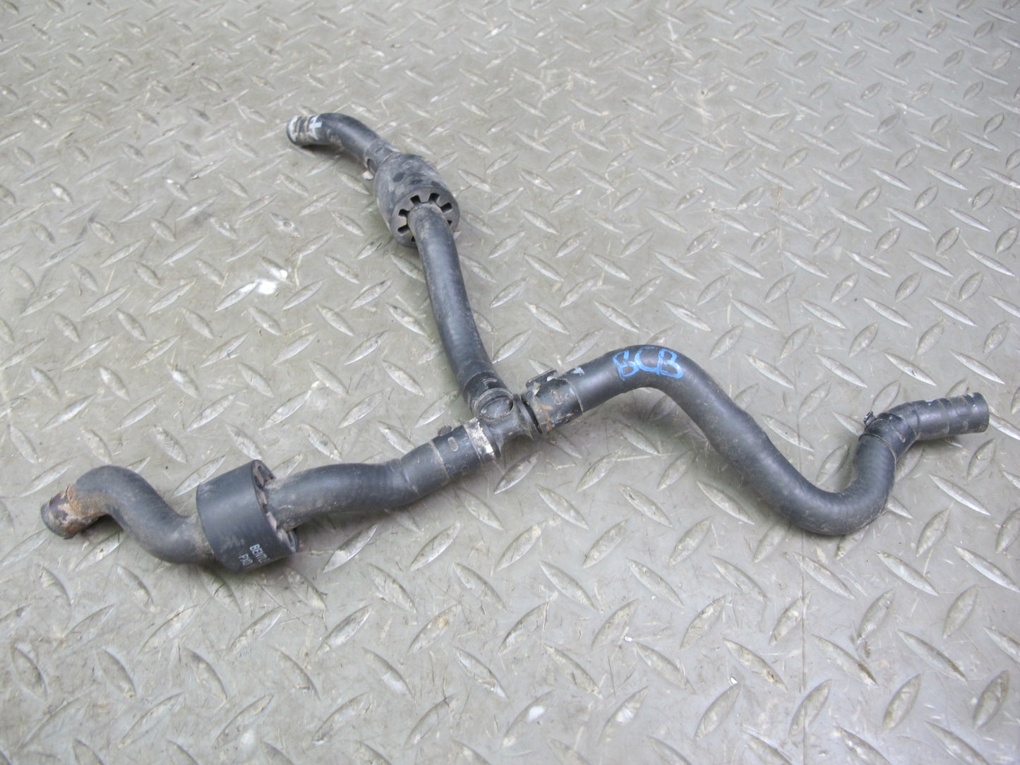 03-10 Bentley Continental GTC GT 6.0L Engine Coolant Hose Pipe Line Set