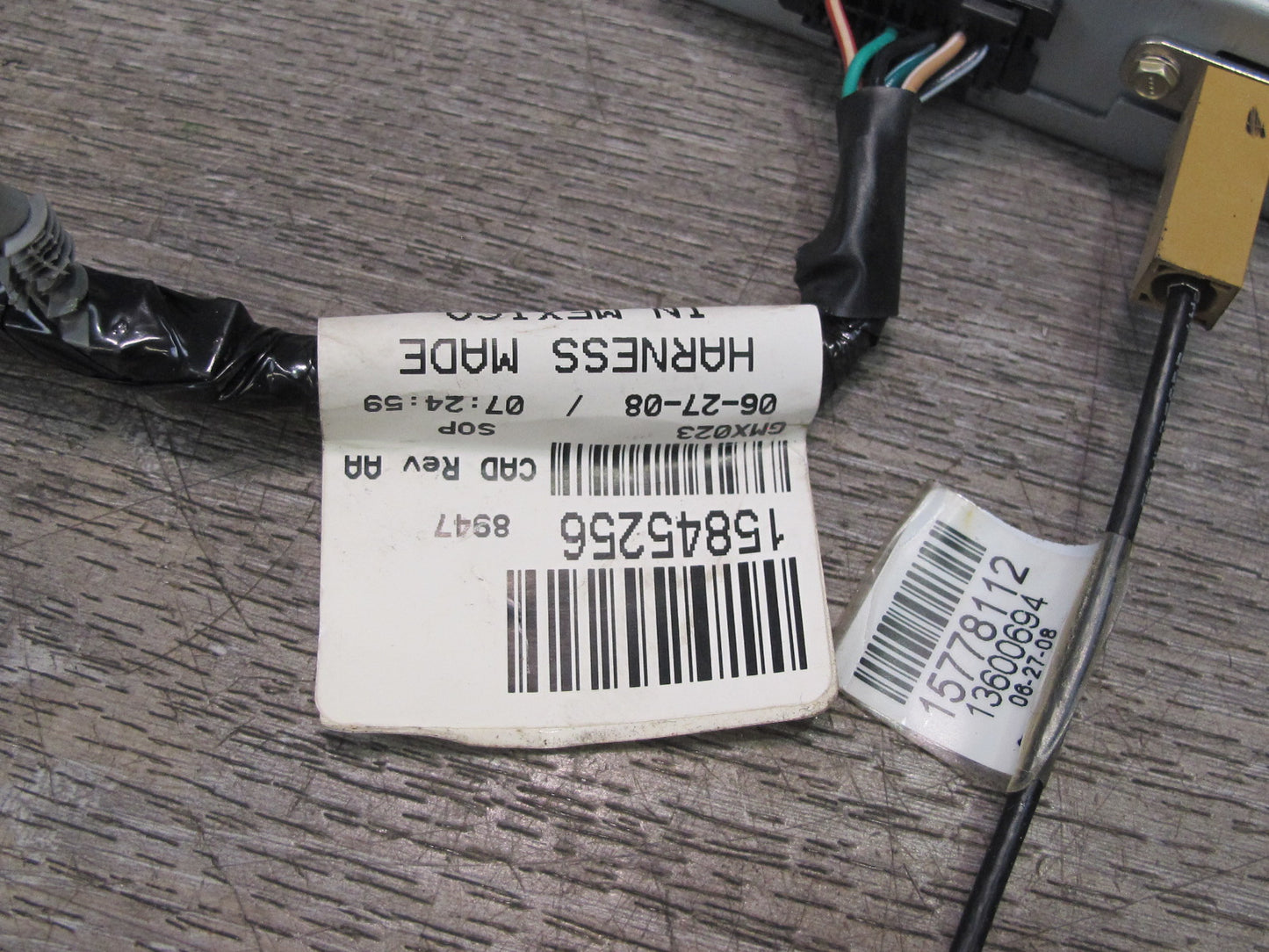 06-09 Pontiac Solstice Sirius Satellite Radio Control Module 15268996 OEM