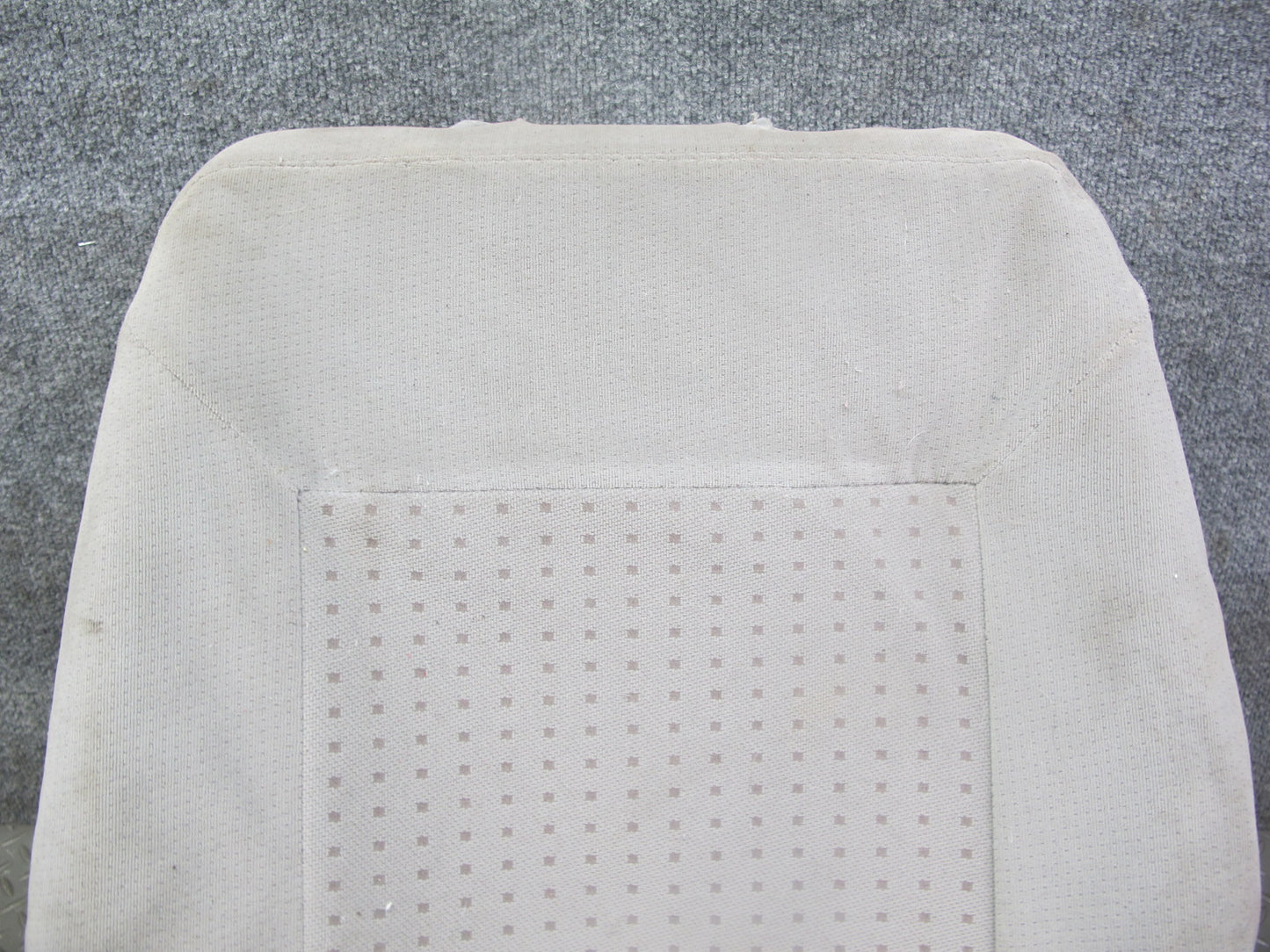 99-03 VW Eurovan T4 Front Right Seat Upper Backrest Cloth Cushion OEM