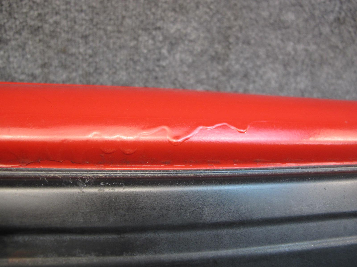 86-88 Mazda RX7 Rear Bumper Cover Dual Exhaust w Impact Foam Absorber OEM