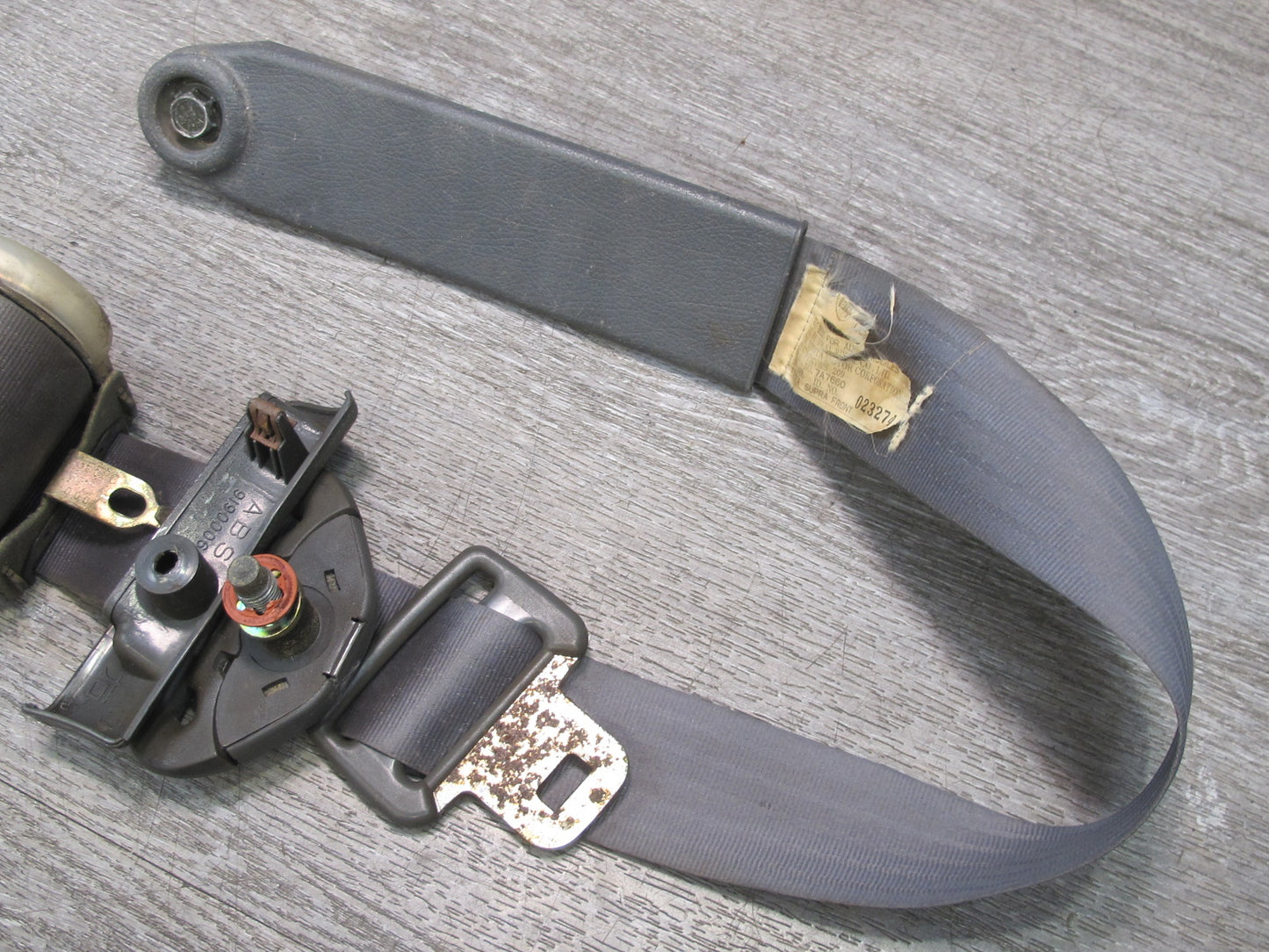 89-92 TOYOTA SUPRA MK3 FRONT LEFT & RIGHT SIDE SEATBELT RETRACTOR SET OEM