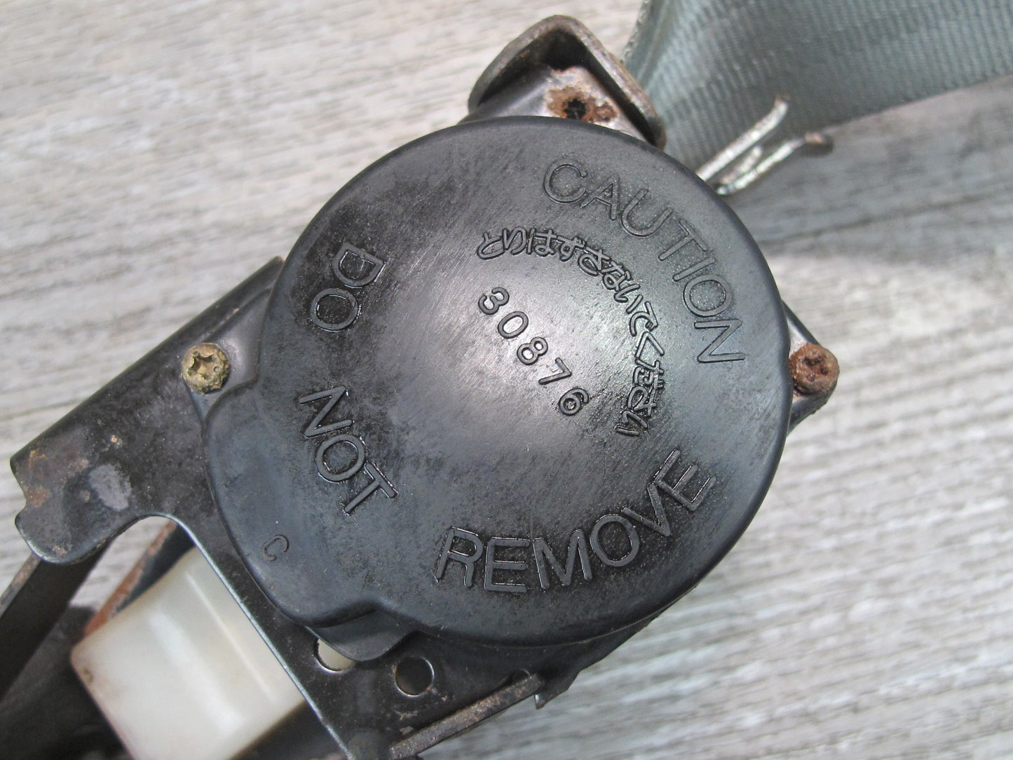 89-92 TOYOTA SUPRA MK3 REAR LEFT & RIGHT SIDE SEATBELT RETRACTOR SET OEM