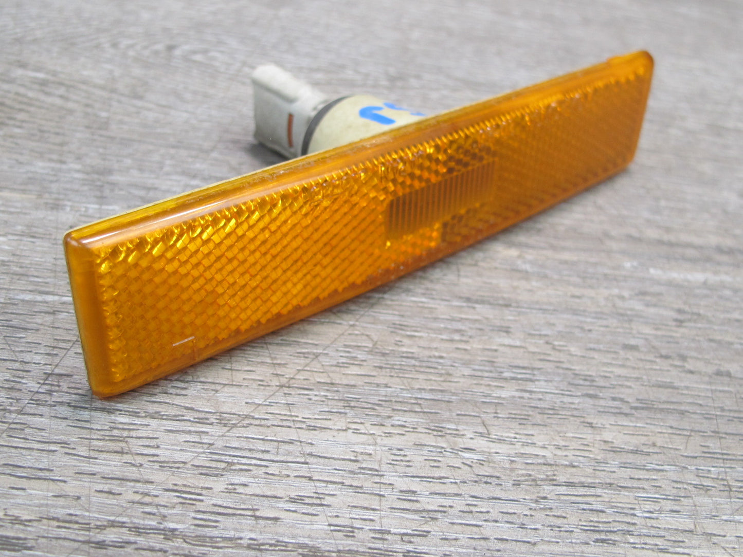 89-92 Toyota Supra MK3 Front Left & Right Fender Marker Light Lamp Set OEM