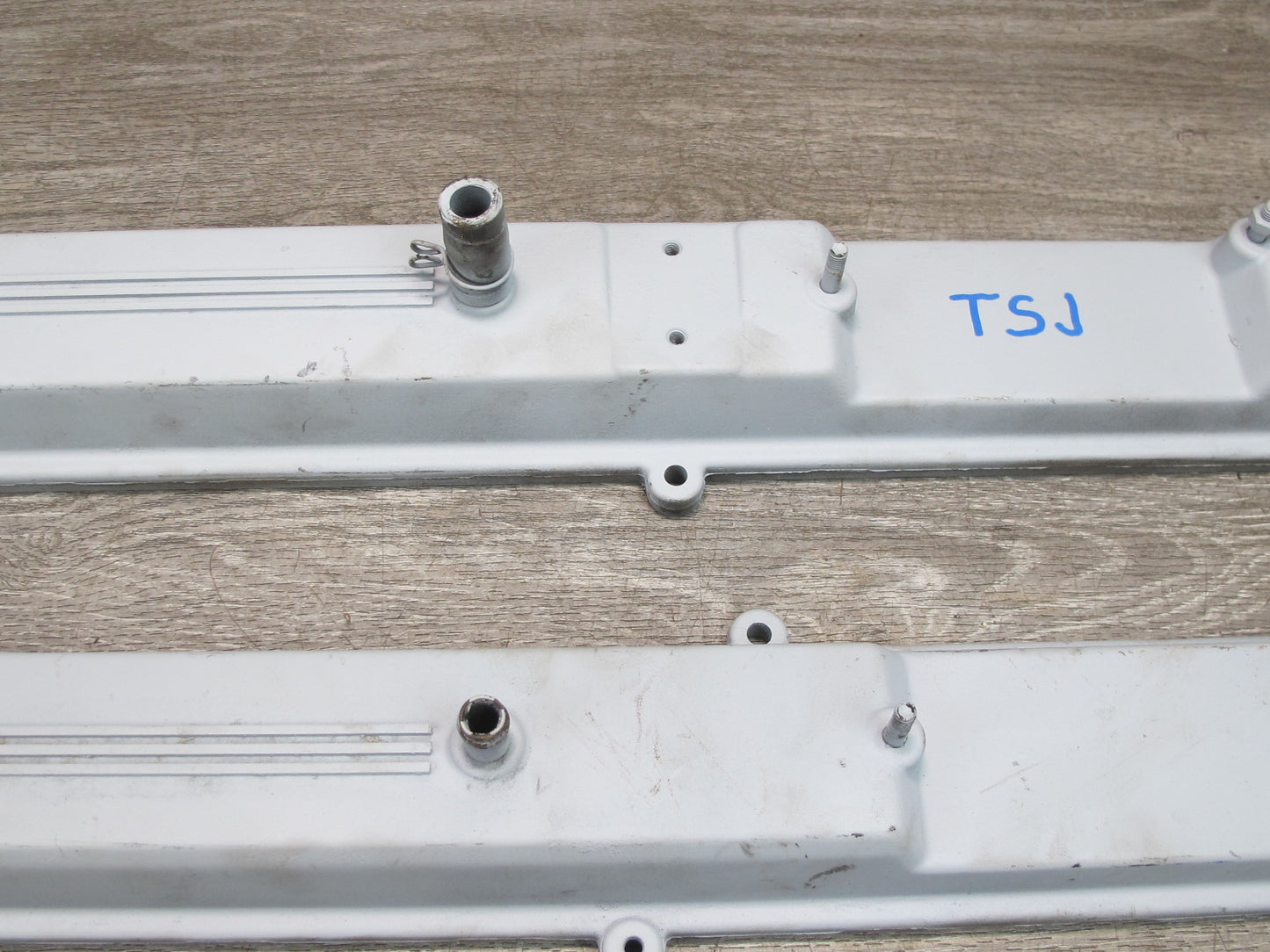 87-92 Toyota Supra MK3 7MGTE Turbo Set of 2 Engine Cylinder Head Valve Cover OEM