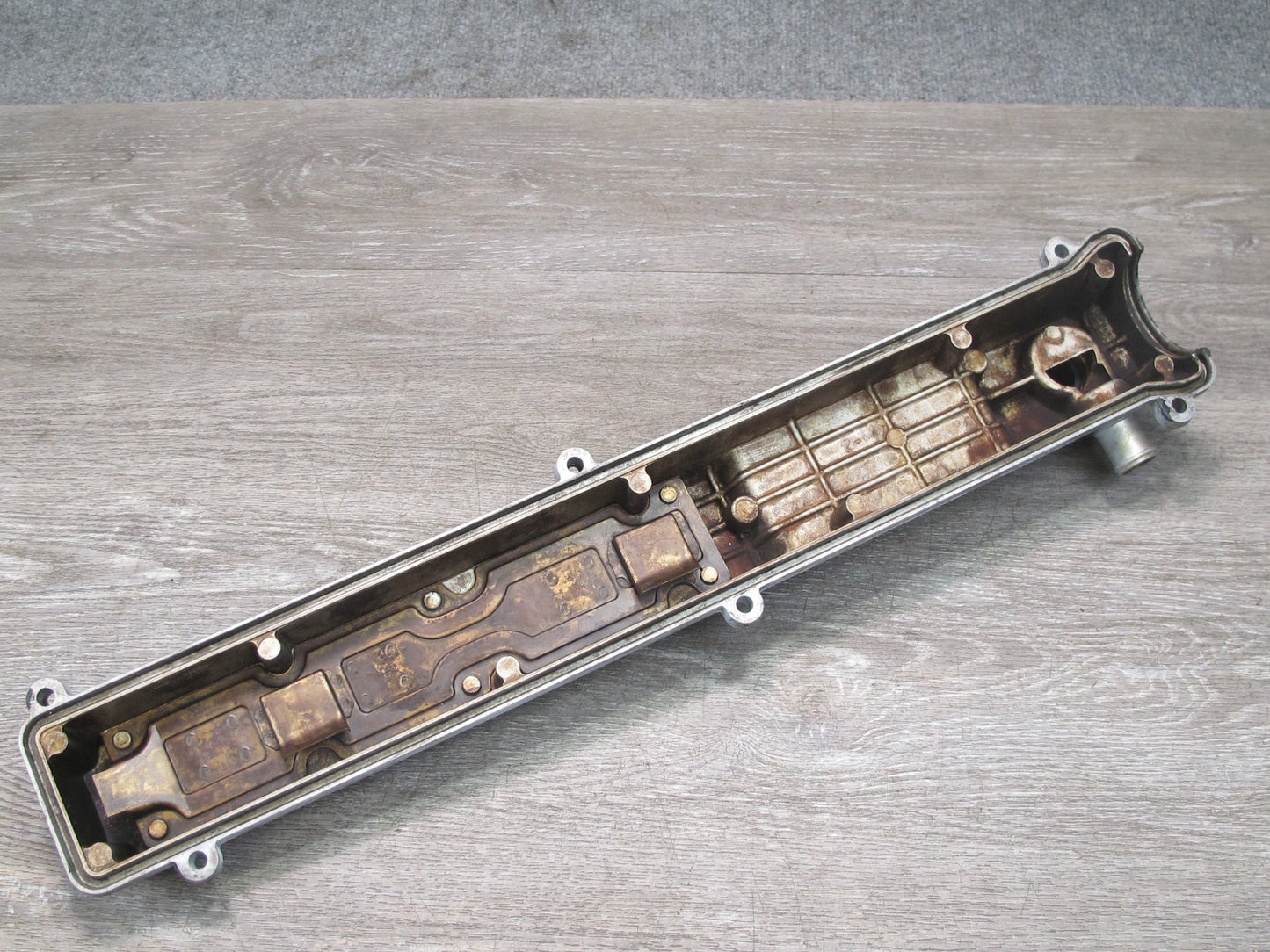 87-92 Toyota Supra MK3 7MGTE Turbo Set of 2 Engine Cylinder Head Valve Cover OEM