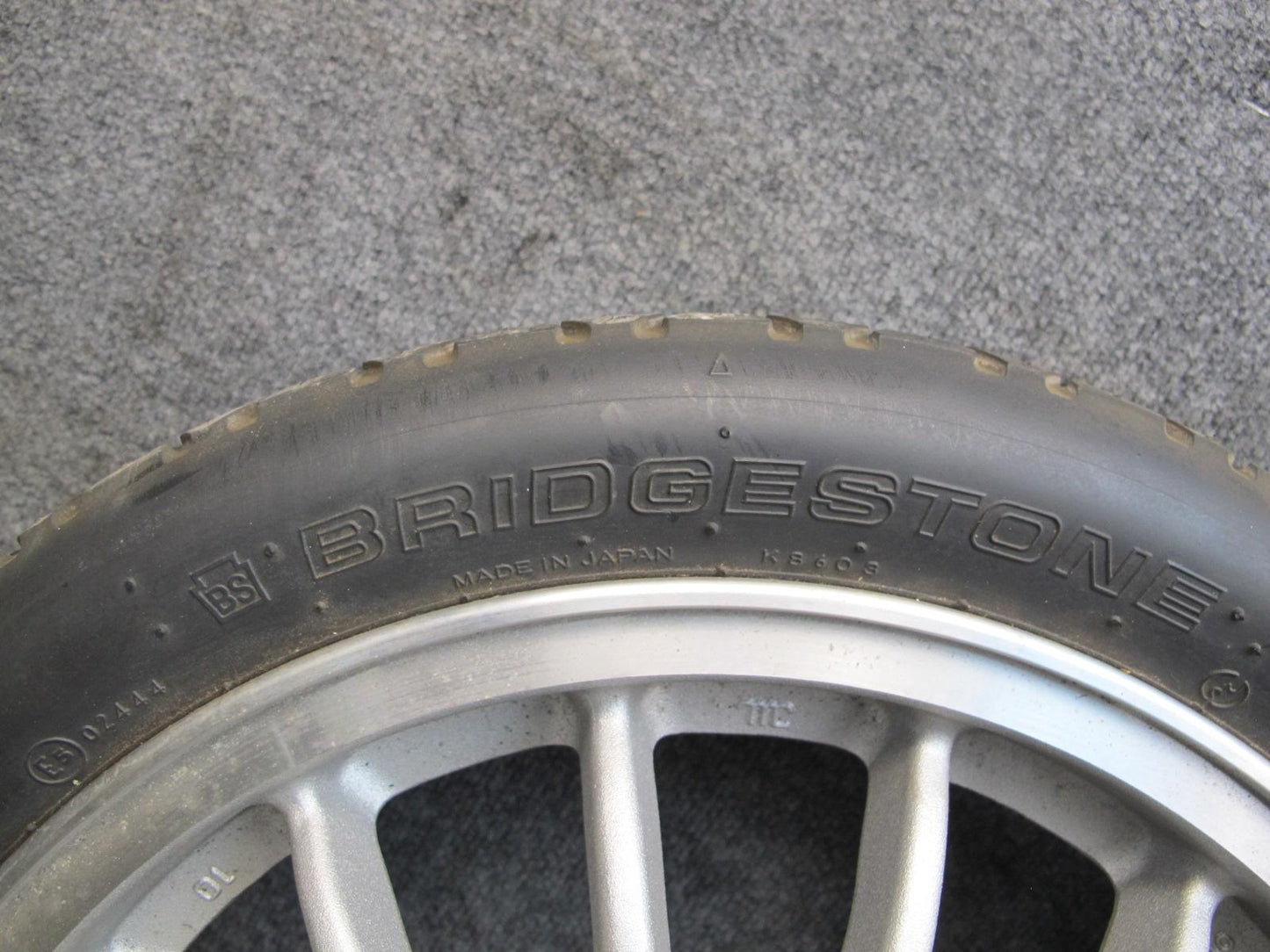 88-91 Mazda RX7 FC3S Emergency Spare Tire R16 16" Wheel 16x4T ET30 T135/70 OEM