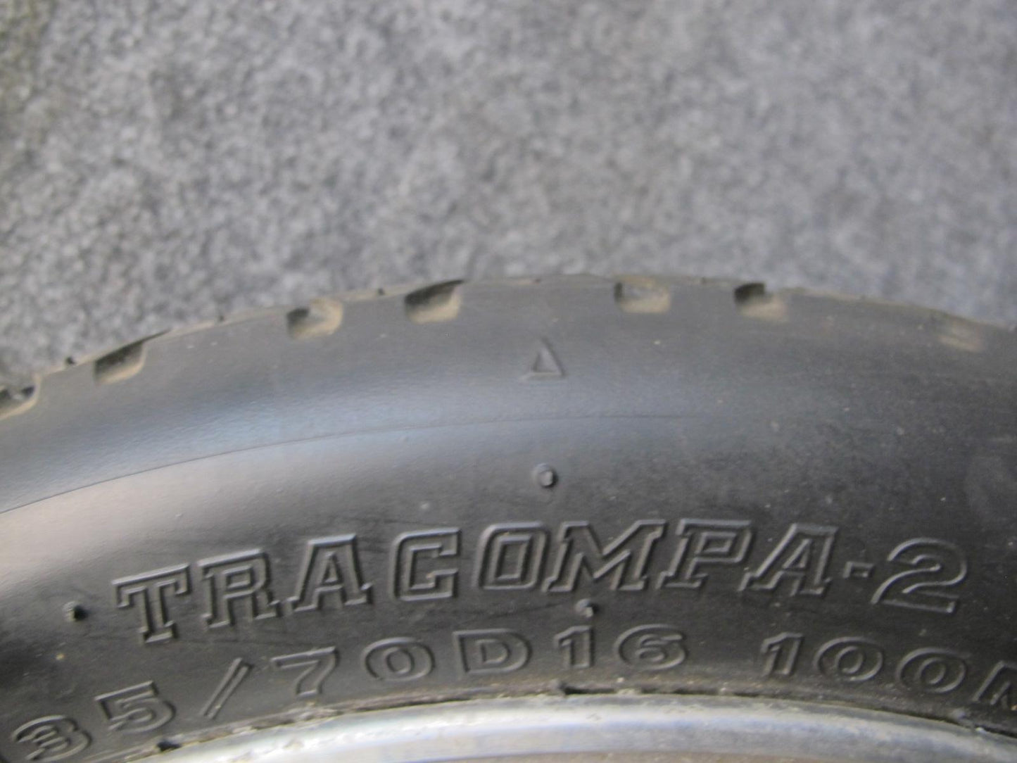 88-91 Mazda RX7 FC3S Emergency Spare Tire R16 16" Wheel 16x4T ET30 T135/70 OEM