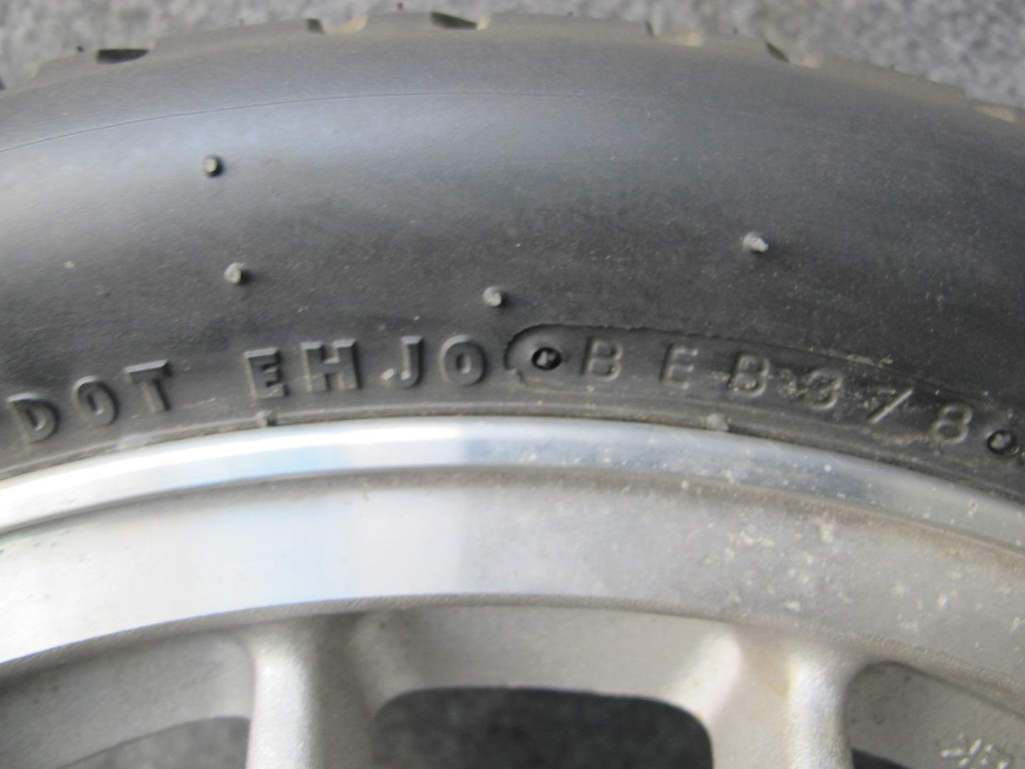 88-91 Mazda RX7 FC3S Emergency Spare Tire R16 16" Wheel 16x4T ET30 T135/70 OEM