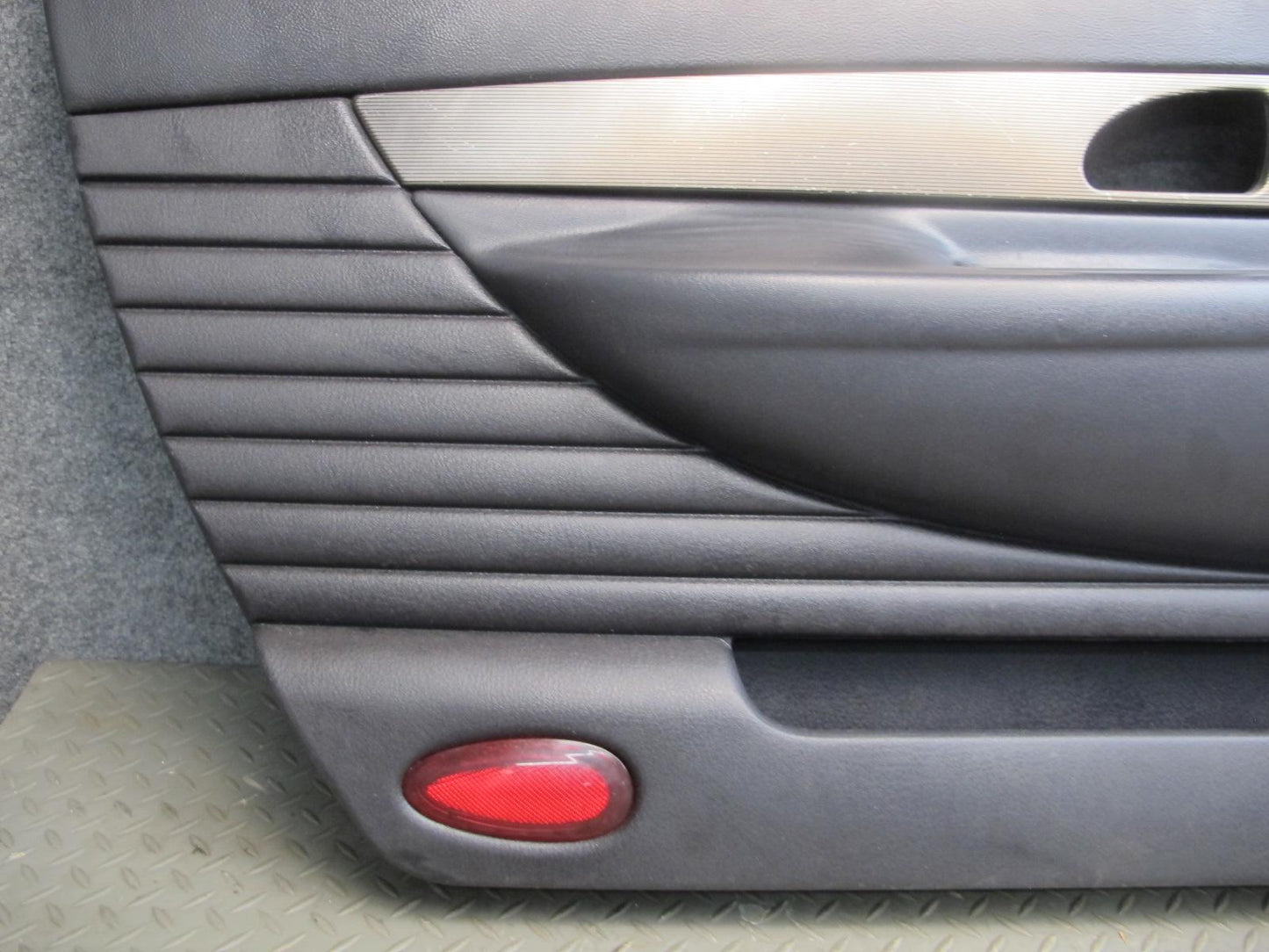 2004 Ford Thunderbird Set of 2 Left & Right Door Interior Trim Panel Black OEM