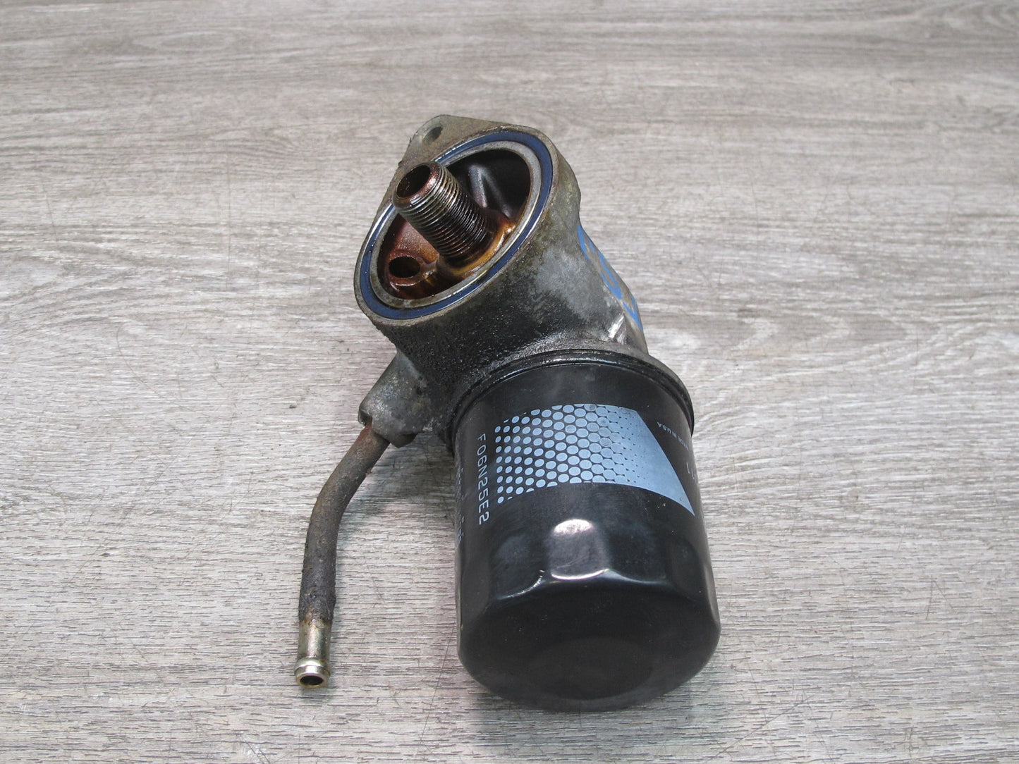 87-92 Toyota Supra MK3 7MGTE Turbo Engine Oil Filter Housing OEM