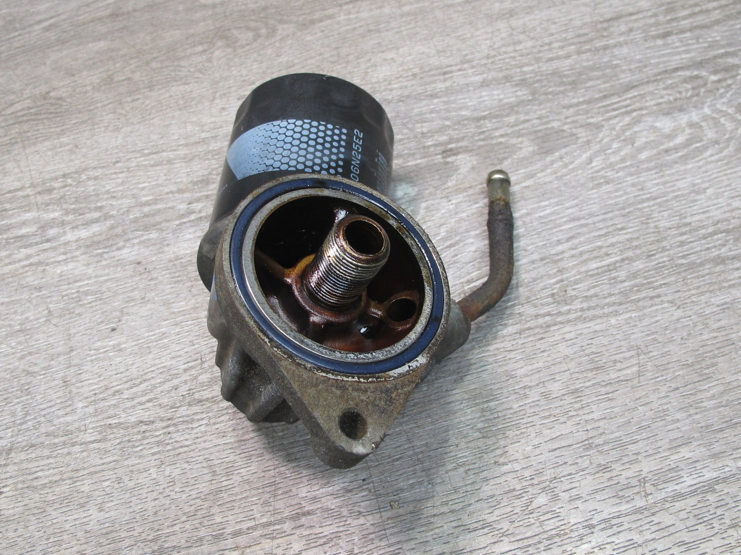 87-92 Toyota Supra MK3 7MGTE Turbo Engine Oil Filter Housing OEM