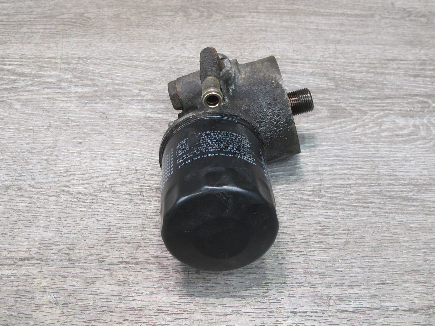 87-92 Toyota Supra MK3 7MGTE Turbo Engine Oil Filter Housing OEM