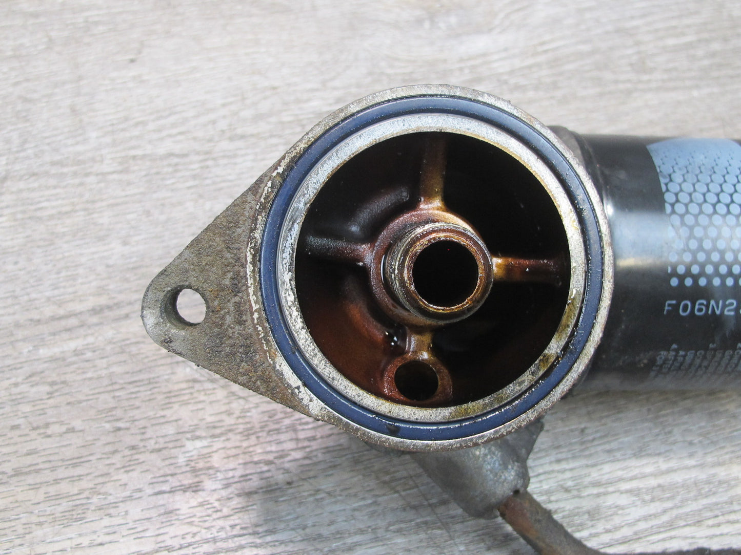 87-92 Toyota Supra MK3 7MGTE Turbo Engine Oil Filter Housing OEM