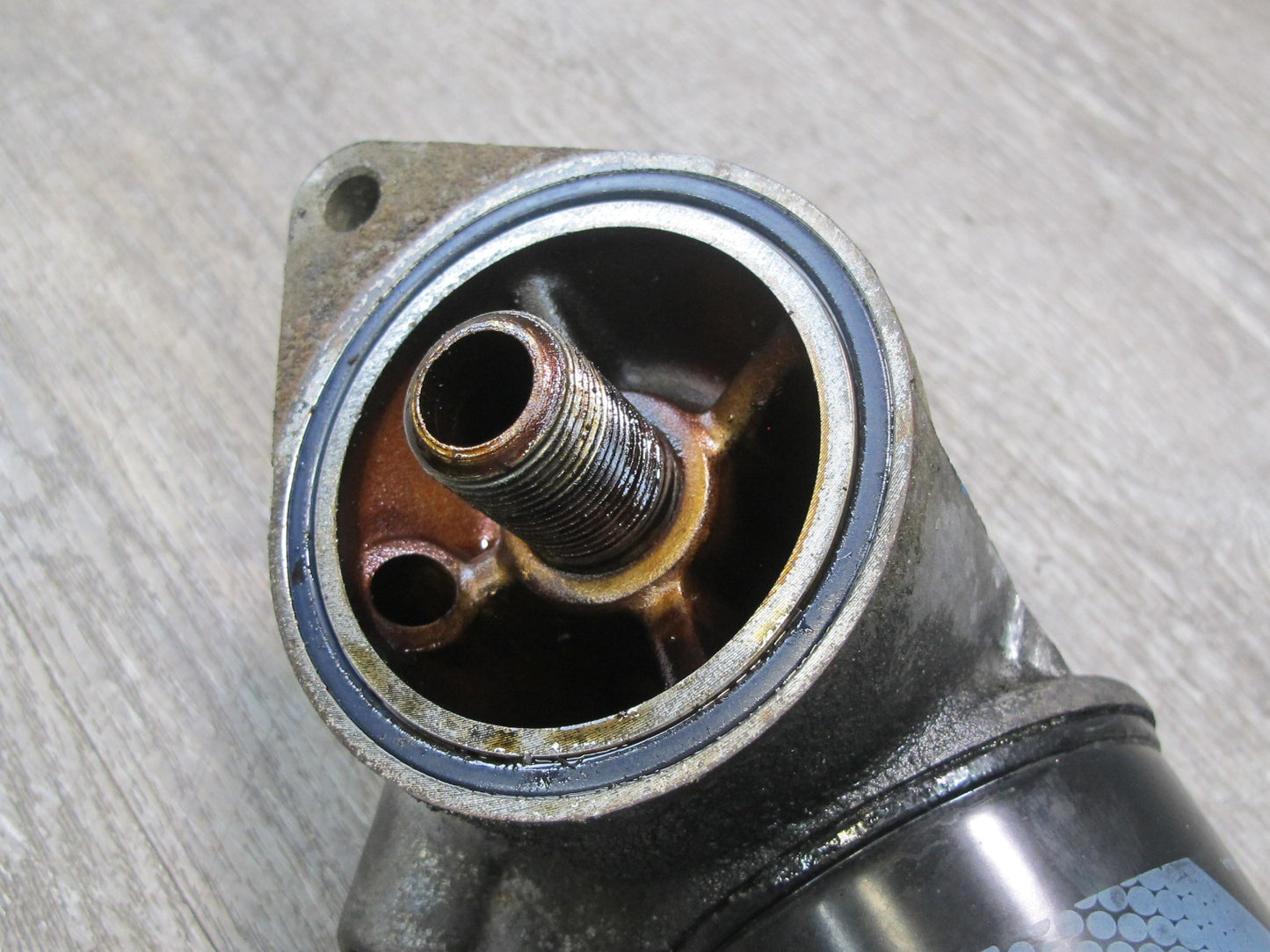 87-92 Toyota Supra MK3 7MGTE Turbo Engine Oil Filter Housing OEM