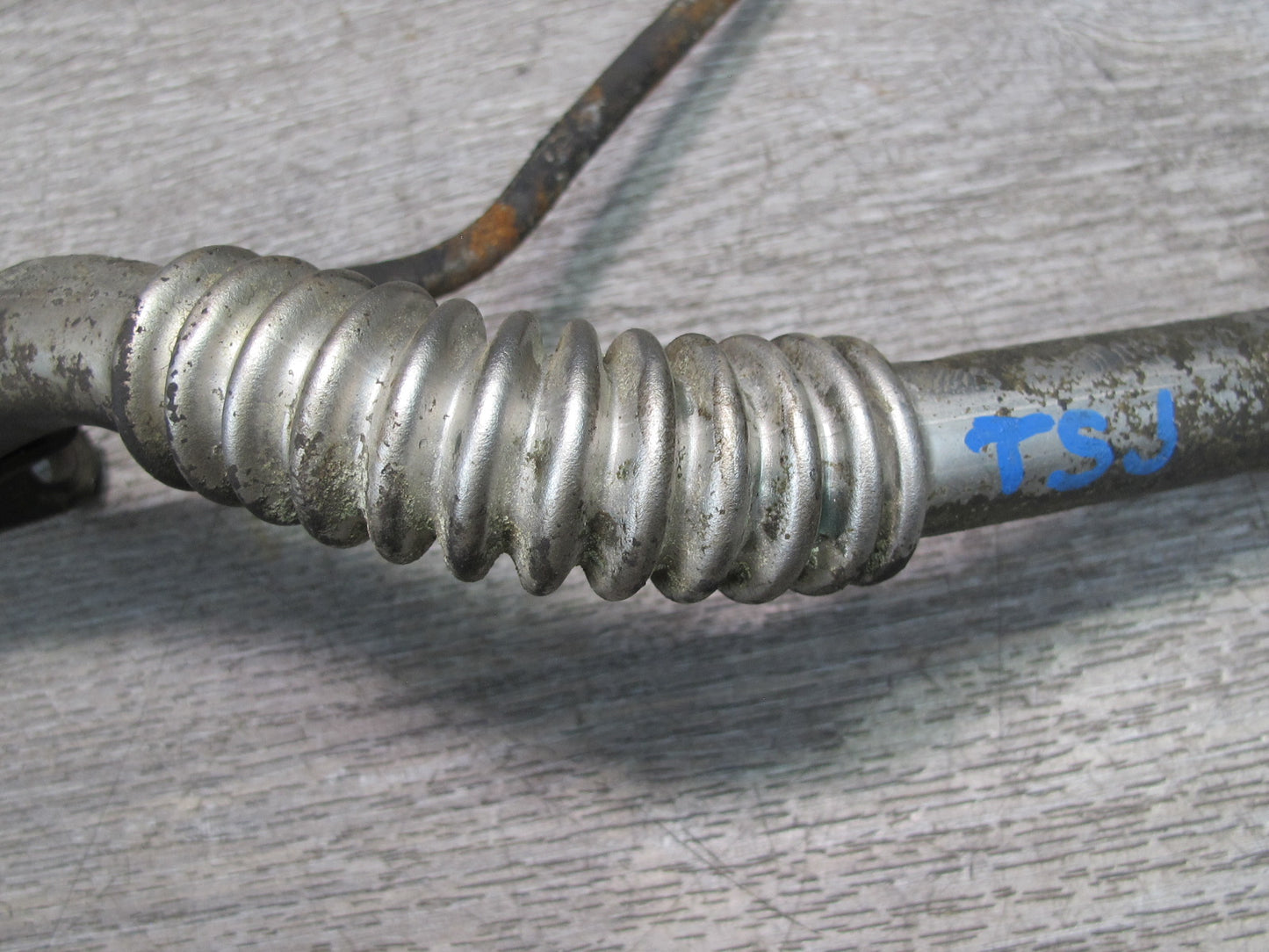 88-92 Toyota Supra MK3 7MGTE Oil Feed Return Drain Hard Line Pipe OEM