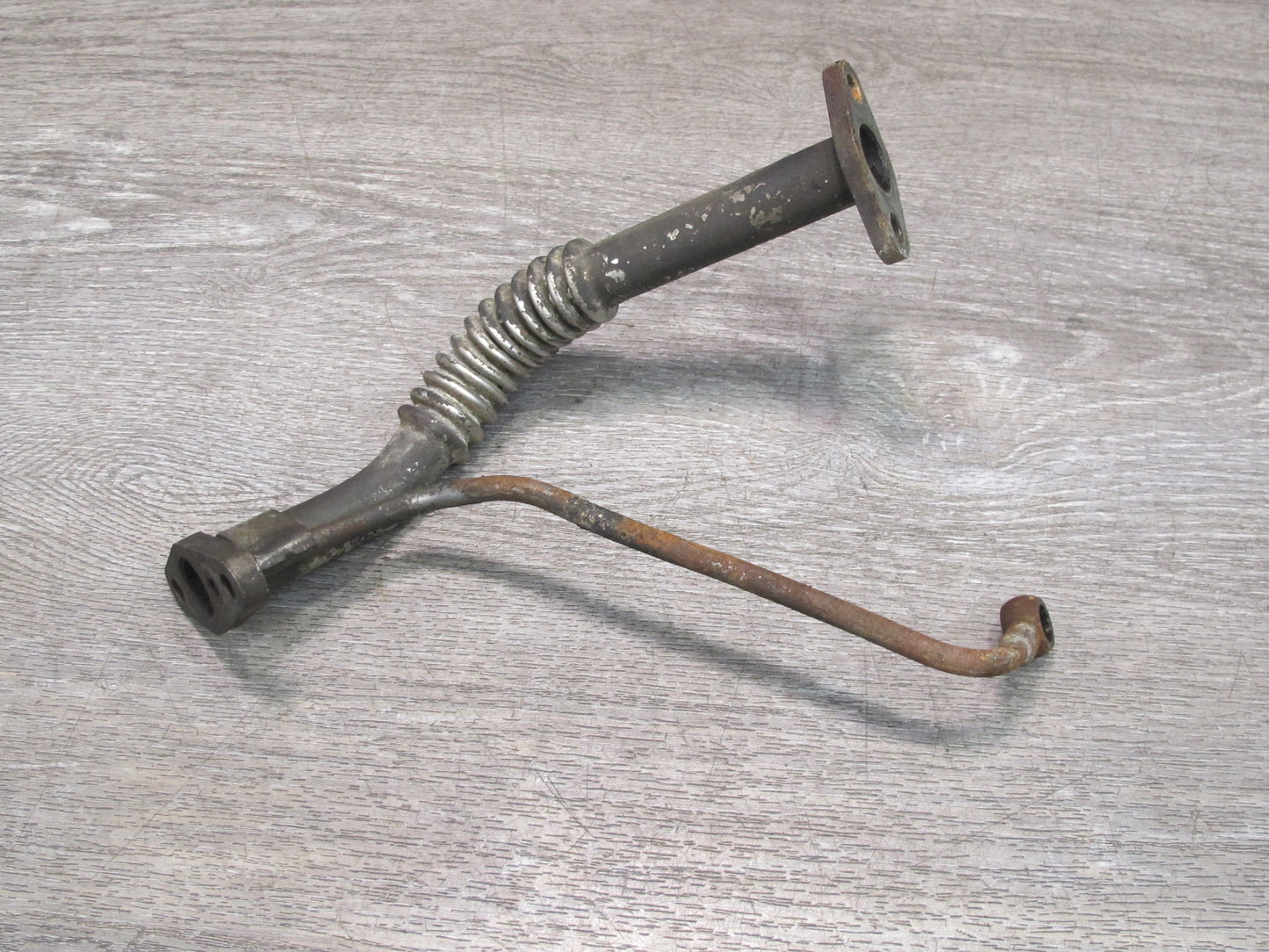 88-92 Toyota Supra MK3 7MGTE Oil Feed Return Drain Hard Line Pipe OEM